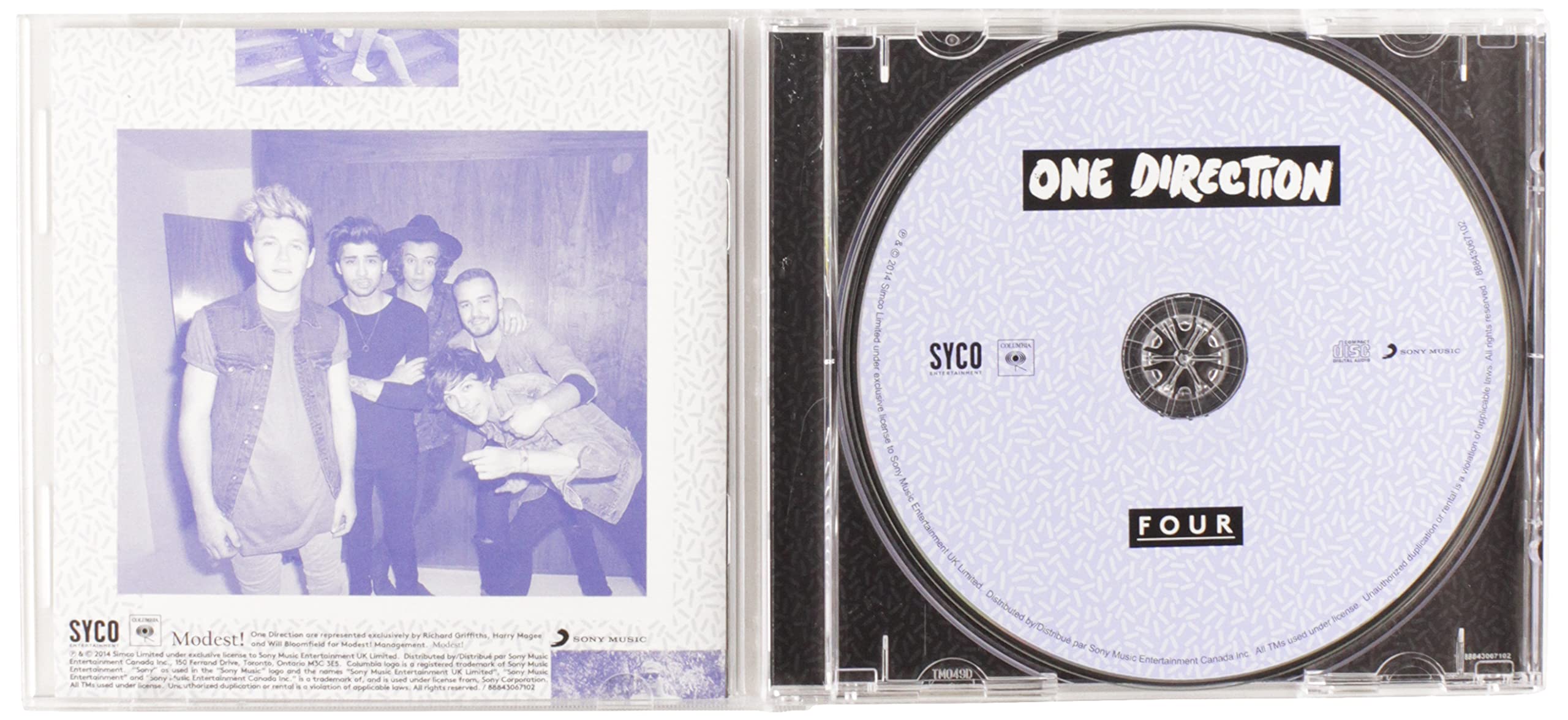 One Direction - FOUR Audio CD 4