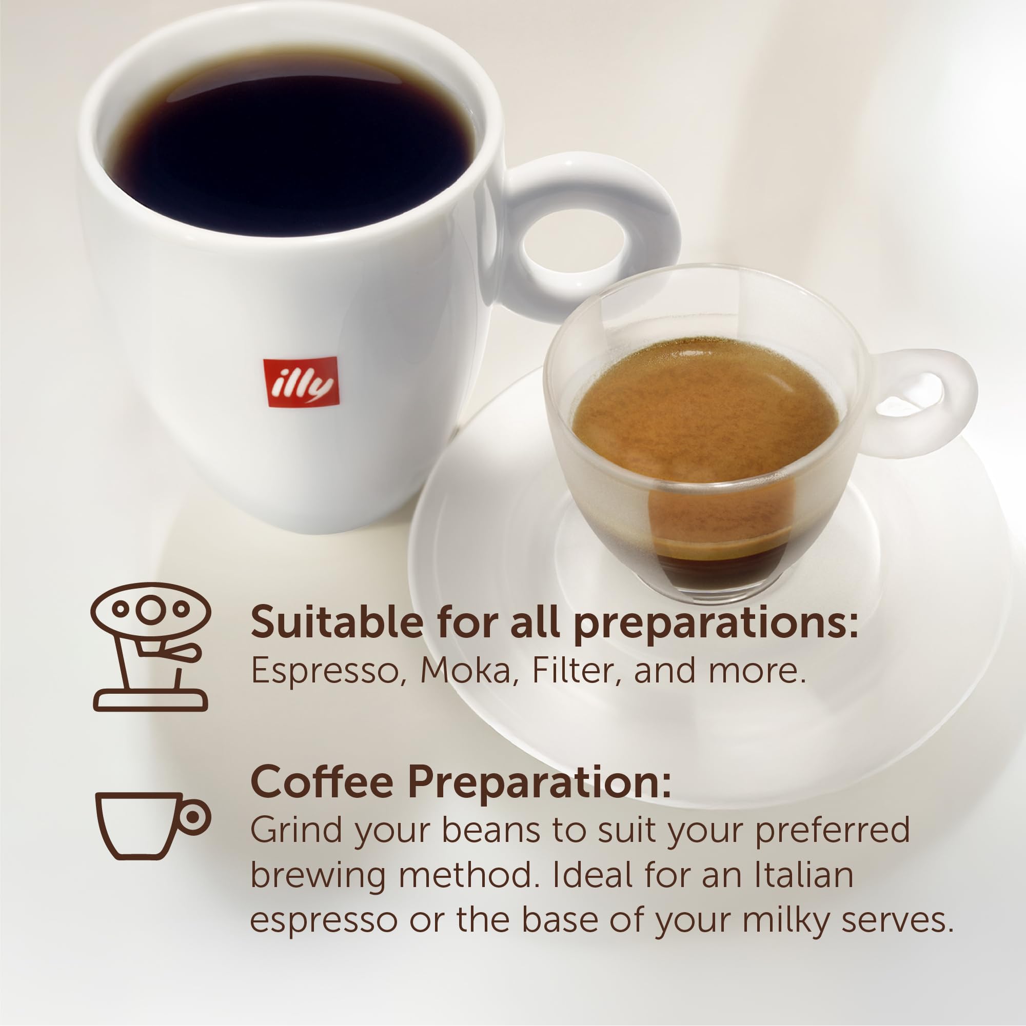 illy Coffee Beans - India Dark Roast - 100% Whole Arabica - 250g Tin 4