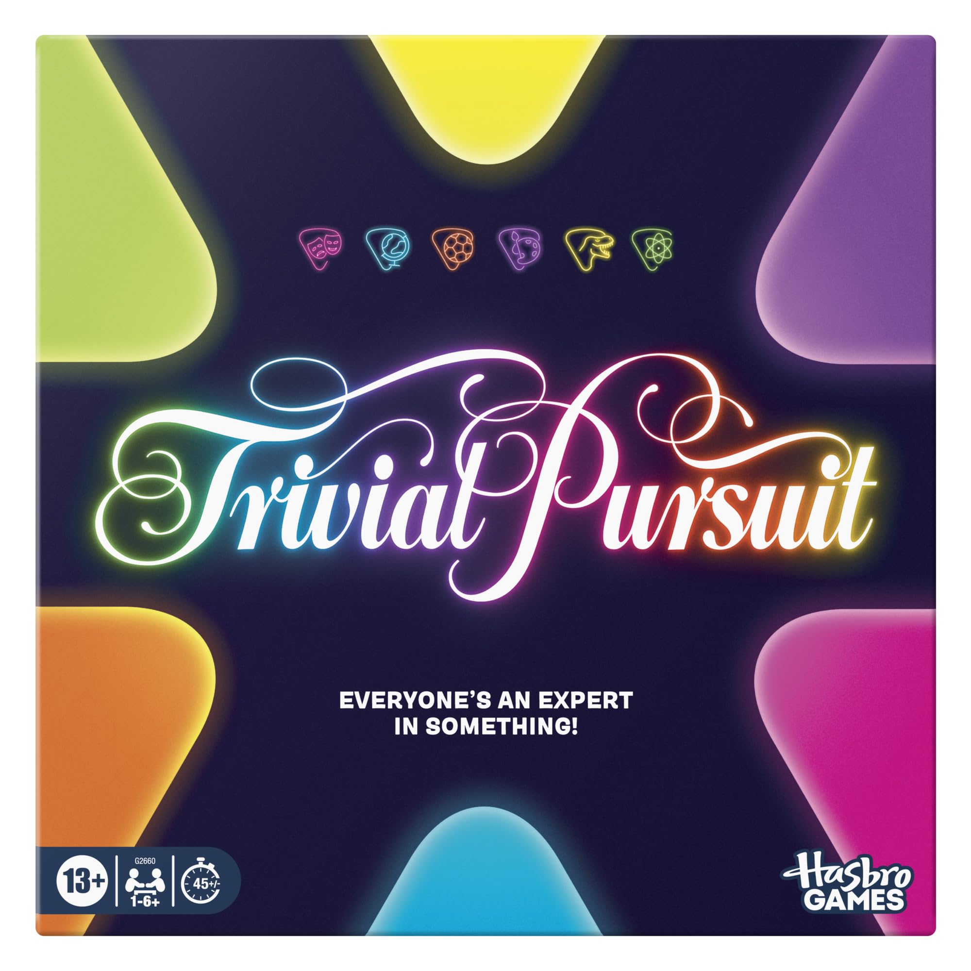 Hasbro Gaming Trivial Pursuit 2026 Edition Board Game - 1-6+ Players, Ages 13+