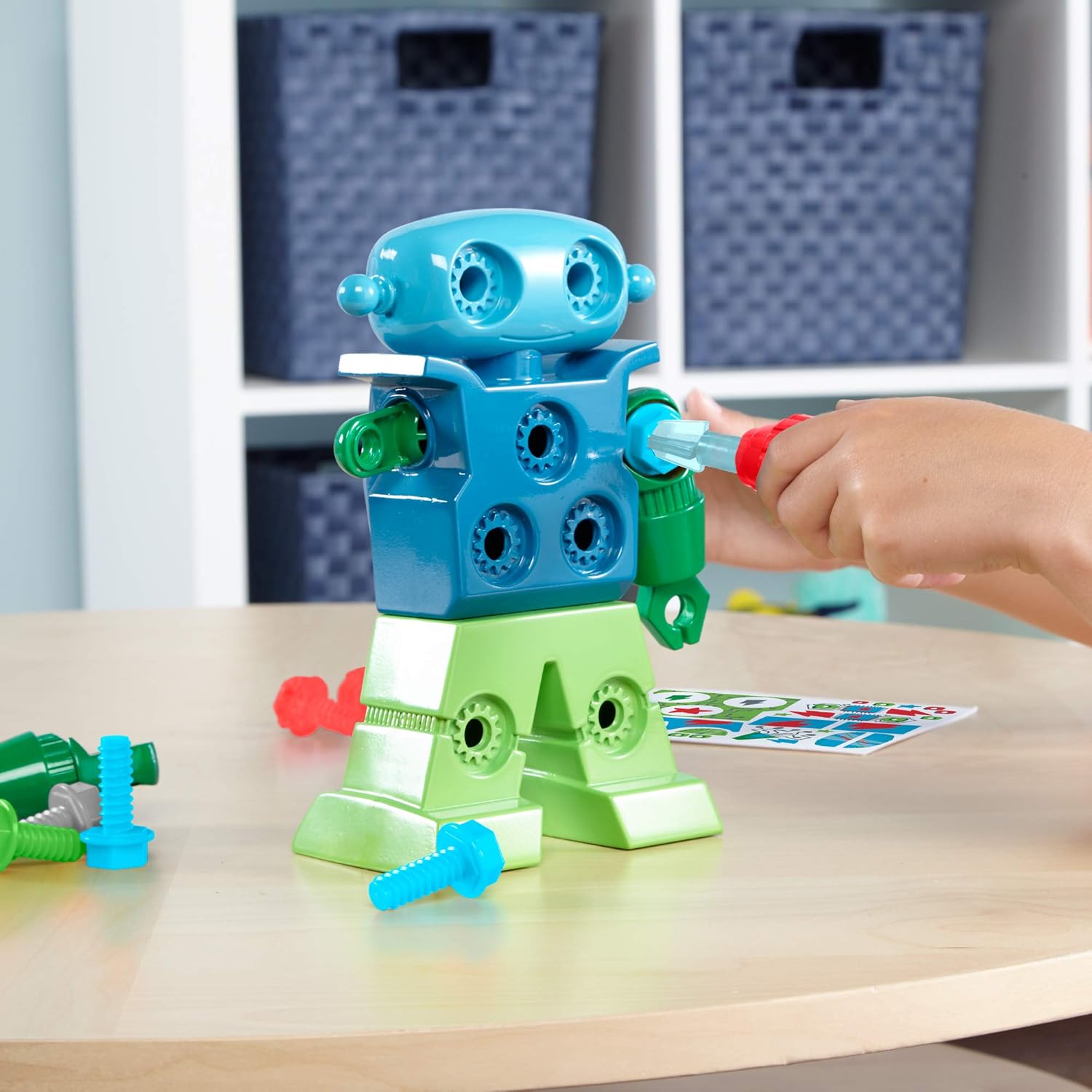 Learning Resources Design & Drill Robot - Building Toy for Fine Motor Skills & STEM Learning 2