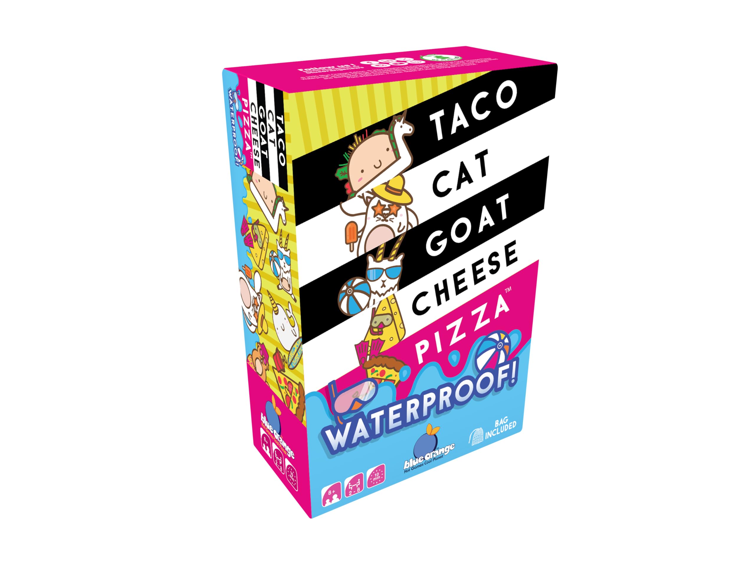 Blue Orange Taco Cat Goat Cheese Pizza Waterproof Card Game 1