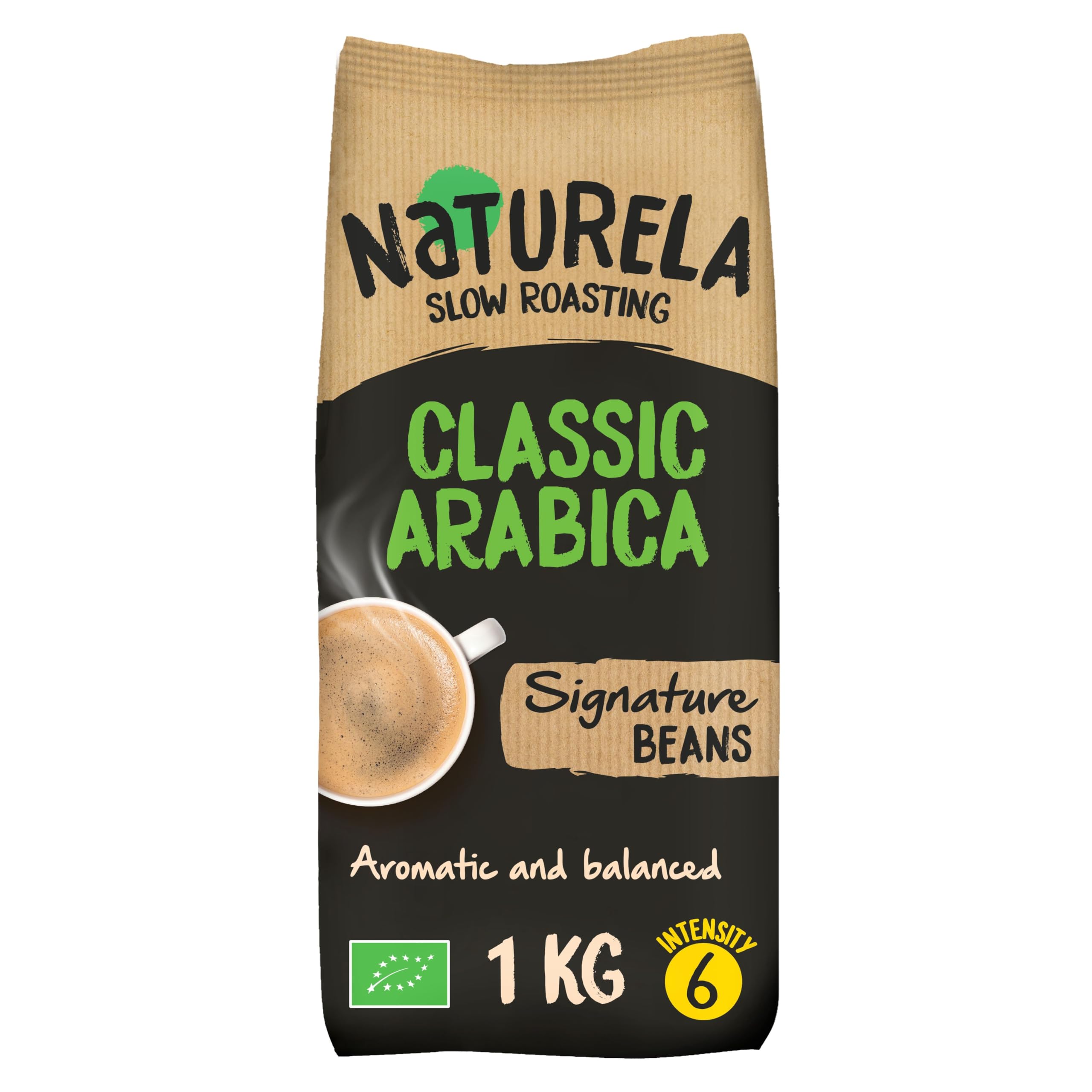 Naturela - Organic Coffee Beans 100% Arabica | Slow-Roasted Whole Bean 1