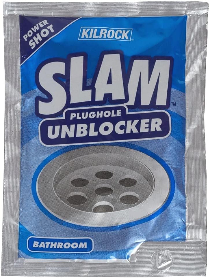 Kilrock SLAM - Bathroom Sink and Plughole Drain Unblocker - 12-Pack 1