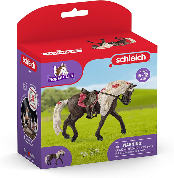 SCHLEICH Rocky Mountain Horse Mare Playset - Realistic Horse Show Toy for Ages 5+
