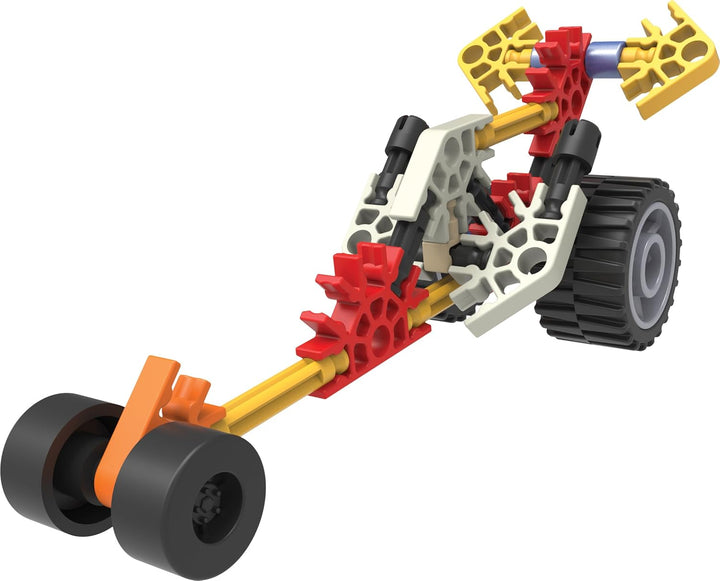 K'Nex Imagine 10 Model Beginner Fun Fast Vehicles Building Set - 96 Piece STEM Kit for Ages 5+