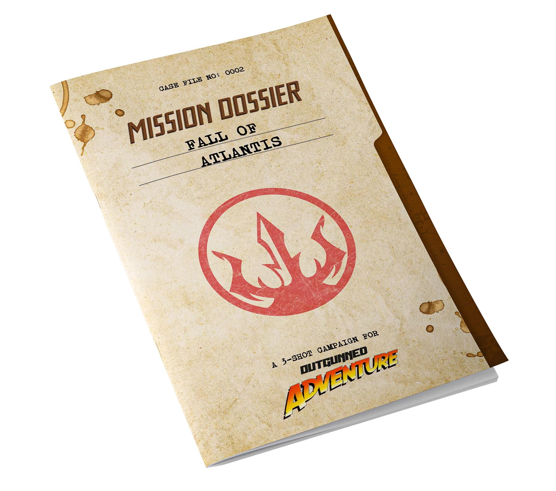 Free League Outgunned Adventure Mission Dossier: Fall of Atlantis RPG Expansion 1