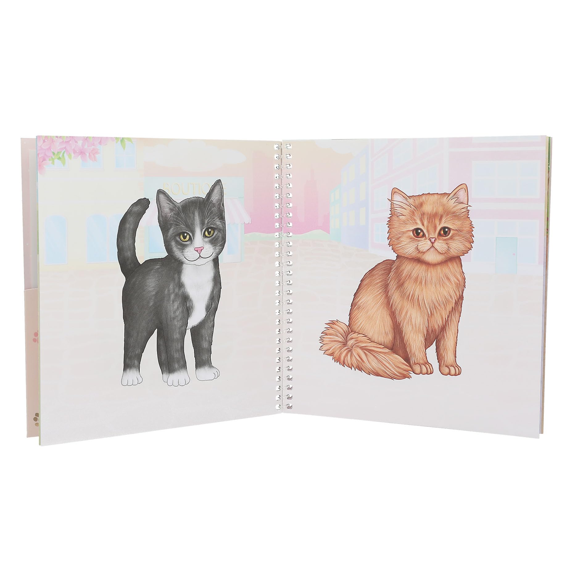 Depesche TOPModel Kitty - Dress Me Up Sticker Book with 24 Pages and 11 Sticker Sheets 3