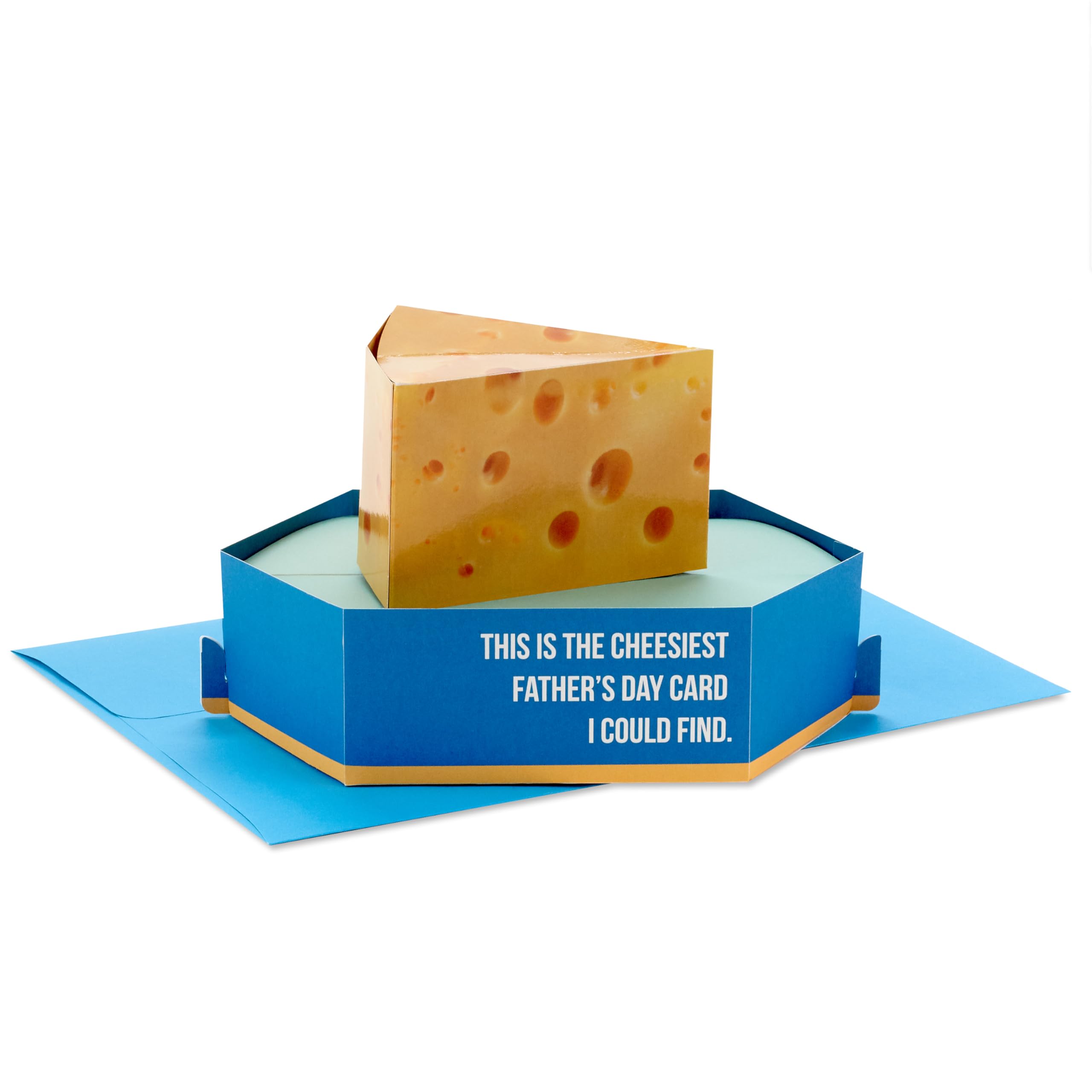 Hallmark Paper Wonder Shoebox Fathers Day Card | 3D Pop Up Cheese Design | Funny Humour 2
