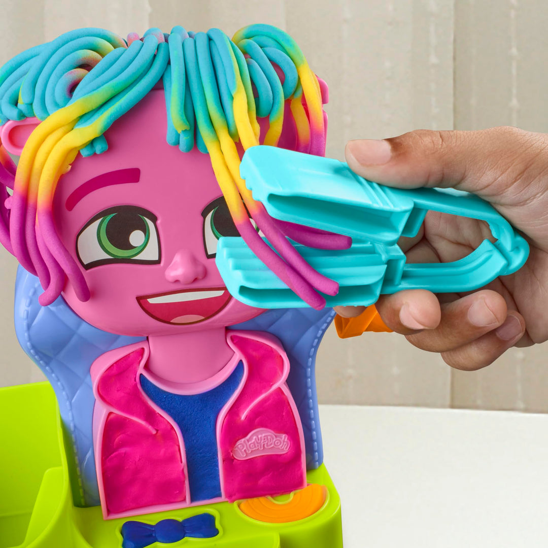 Play-Doh Hair Stylin' Salon Playset - Creative Styling Fun for Ages 3+