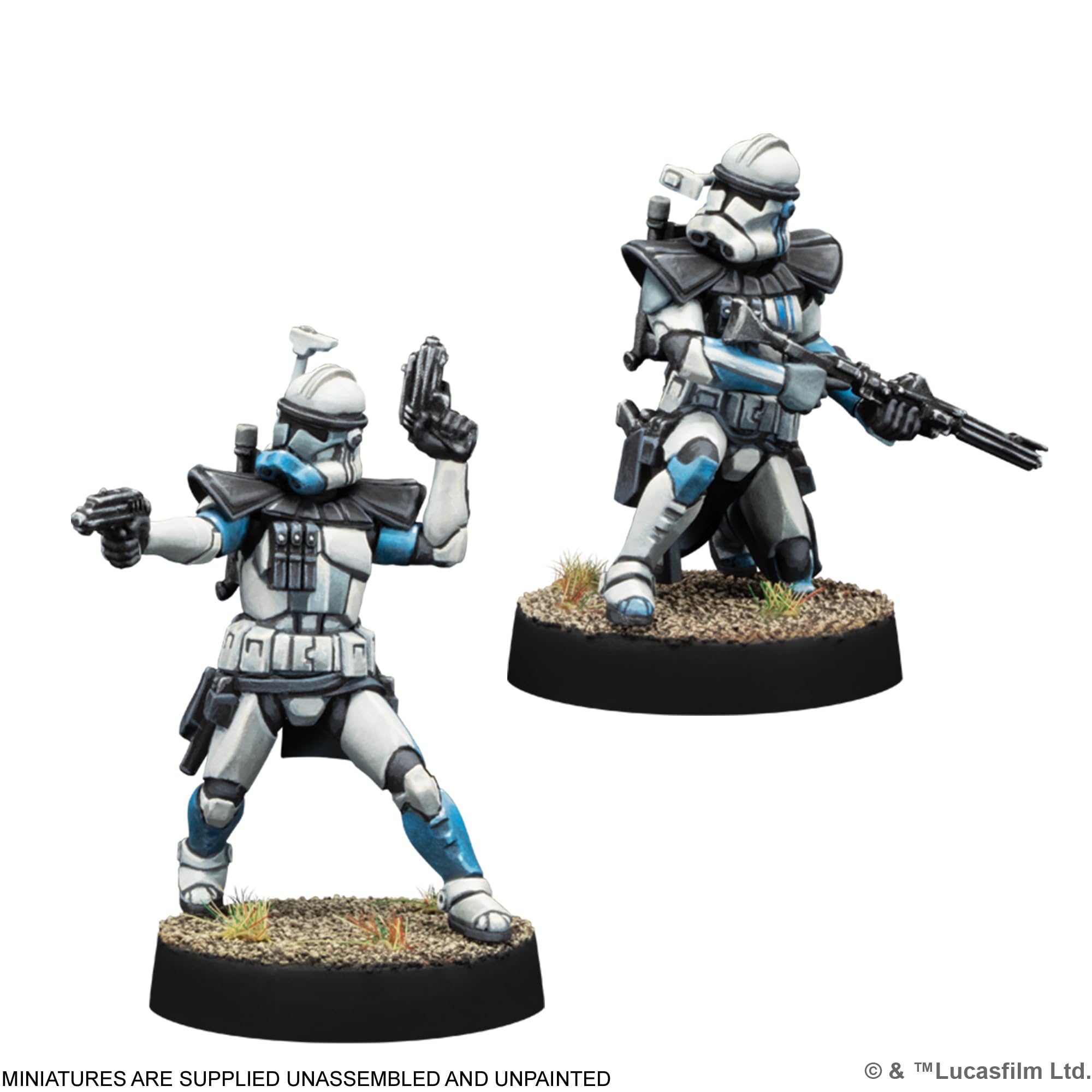 Asmodee Star Wars Legion: ARC Troopers Unit Expansion | Hard Plastic Miniatures | Galactic Republic 4
