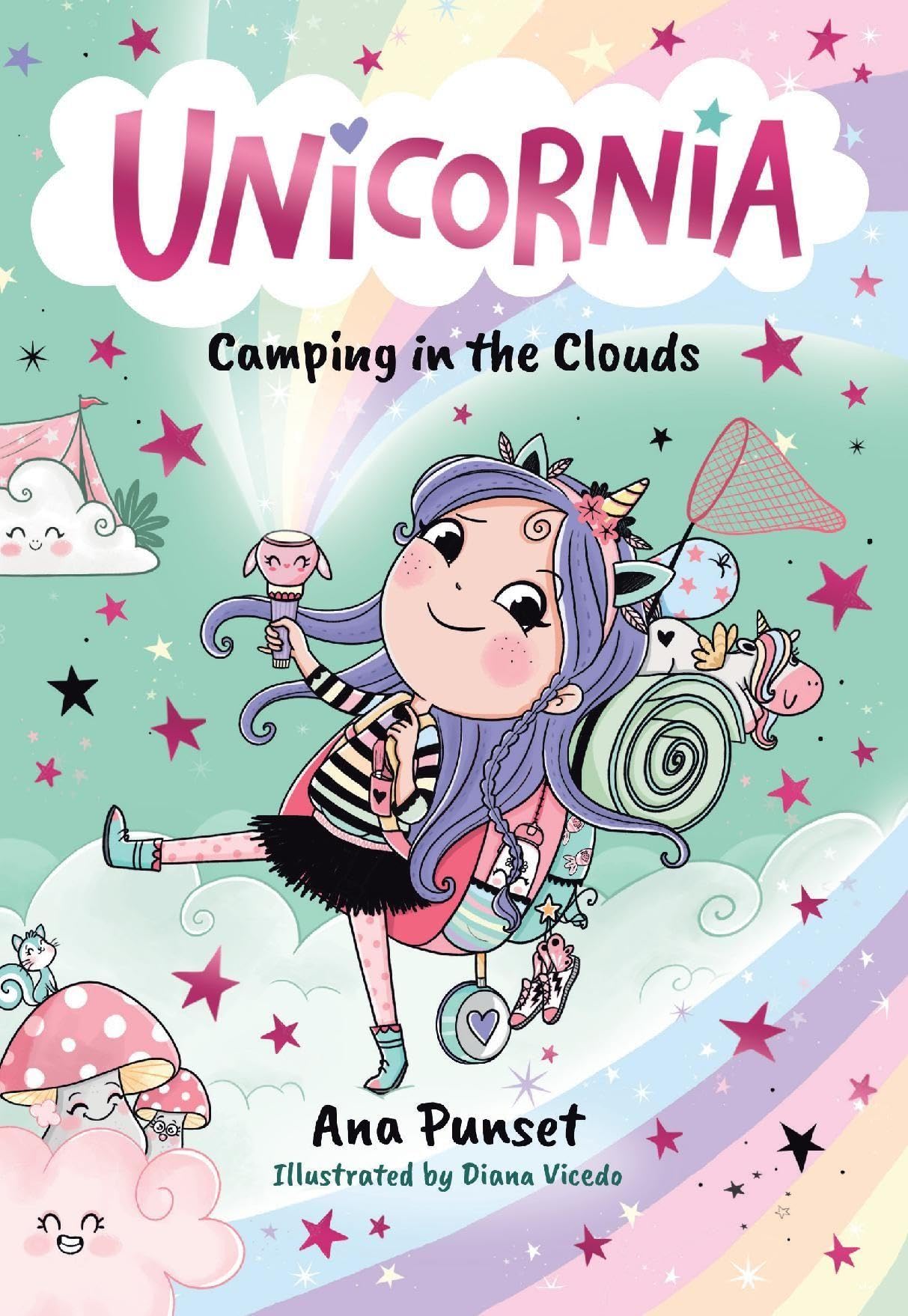 WALKER BOOKS Unicornia: Camping in the Clouds | Paperback | English