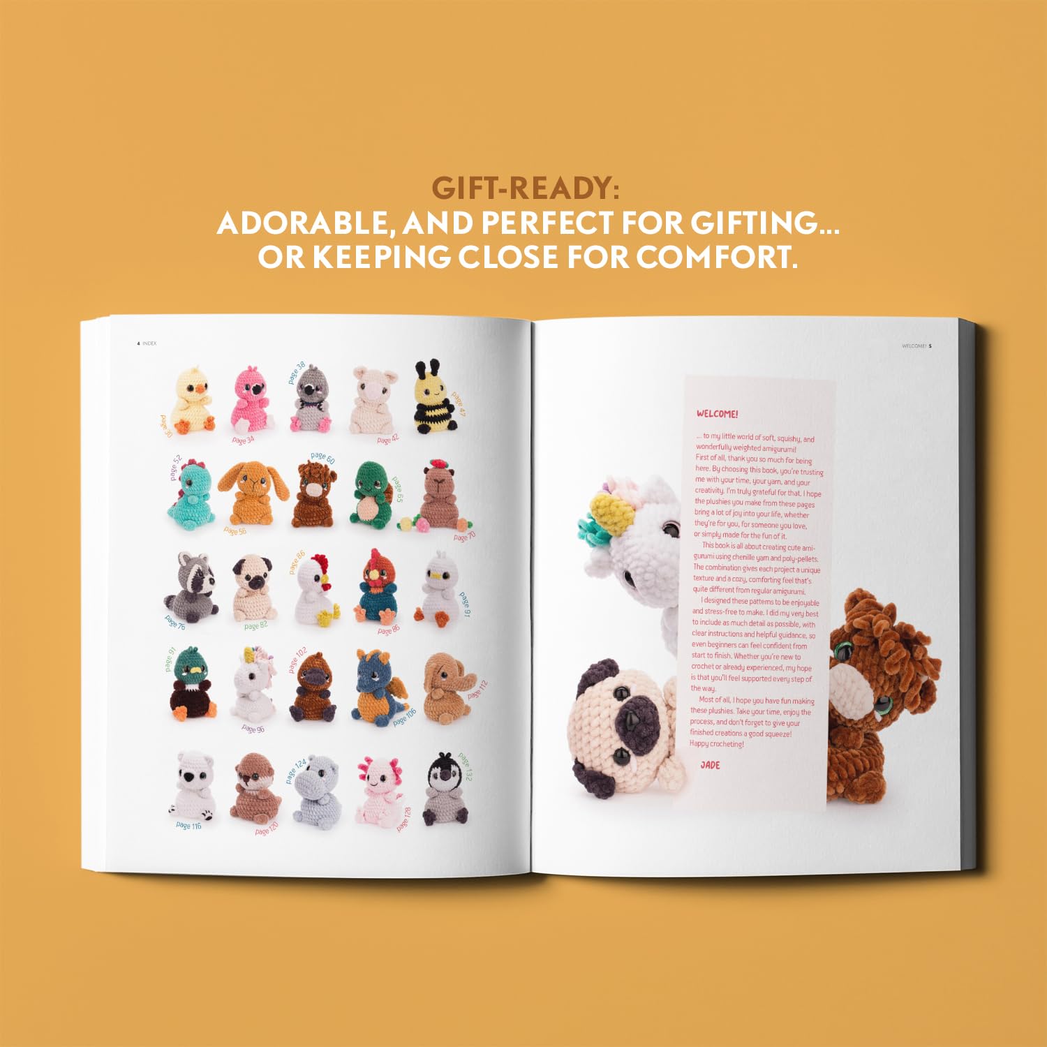 Meteoor Books Weighted Amigurumi Friends: 25 Soothing Crochet Toys Book | Paperback | English 4