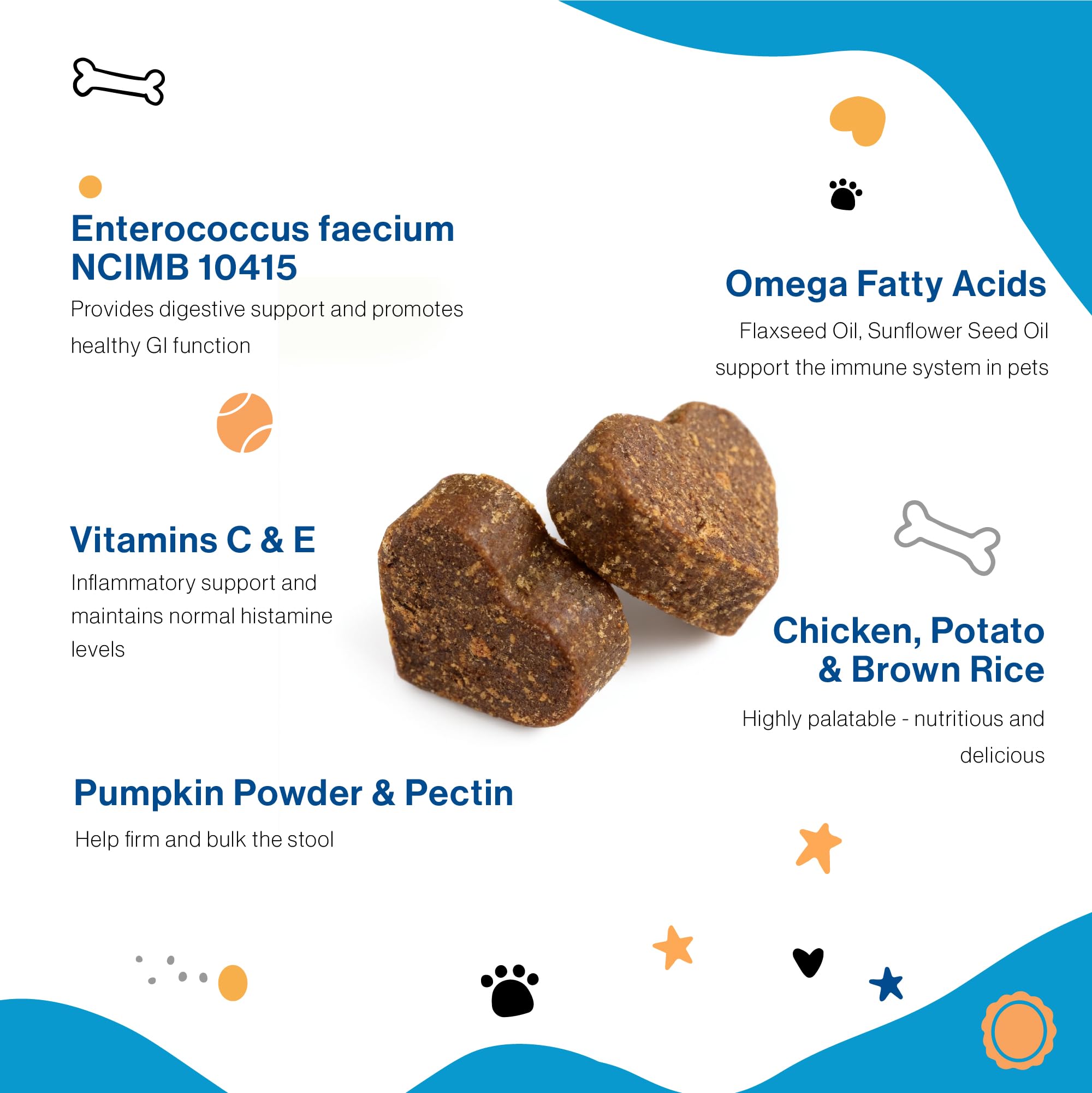 Go Mutts Anal Gland Treatment for Dogs - 90 Soft Chews for Digestive Health 4
