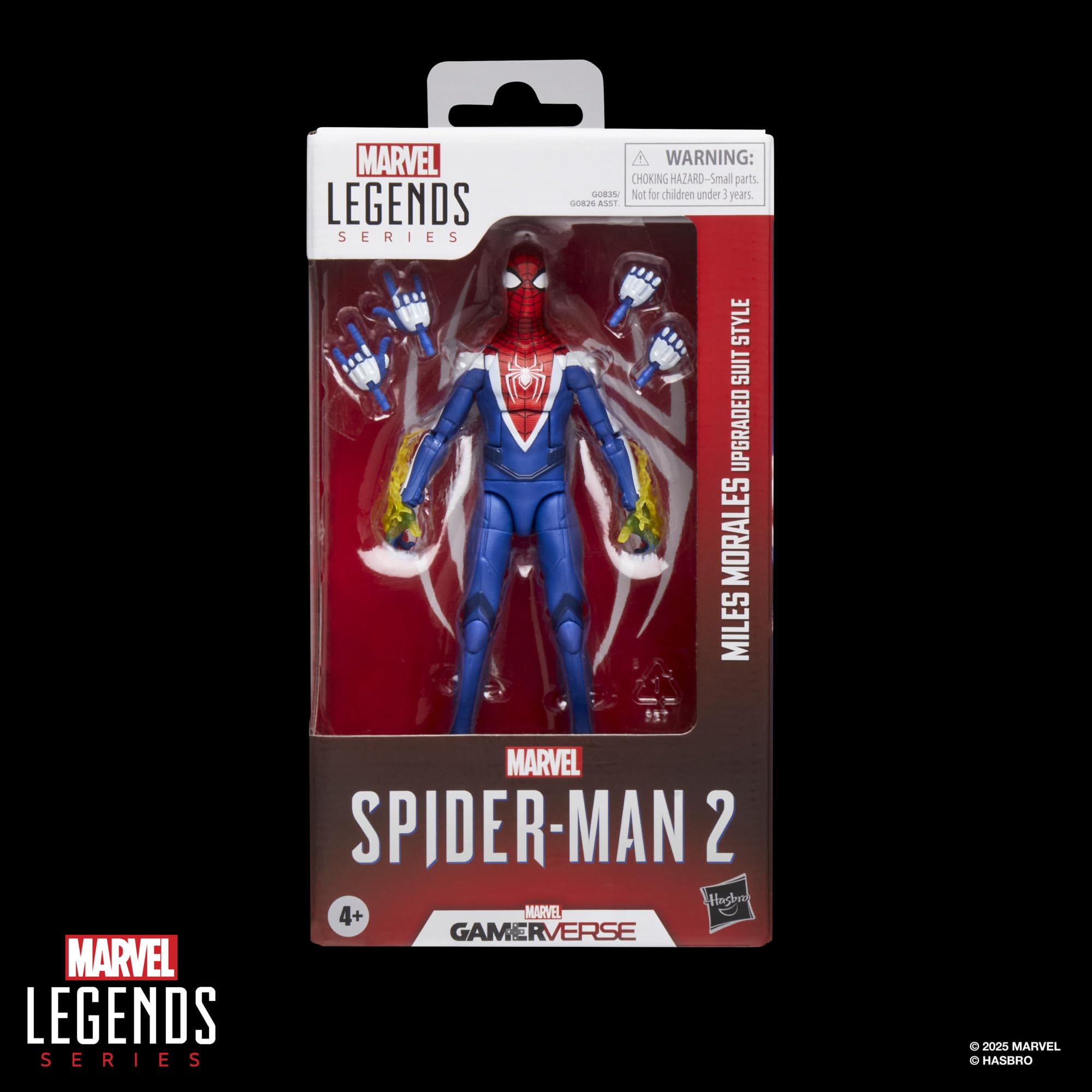 Marvel Legends Series Spider-Man Upgraded Suit Gamerverse Action Figure - 6-Inch Collectible with Articulation 8