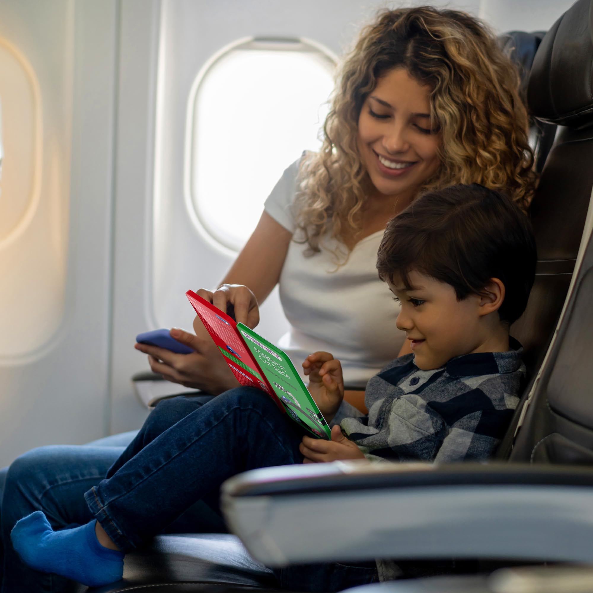 The Purple Cow Car Race Magnetic Travel Game