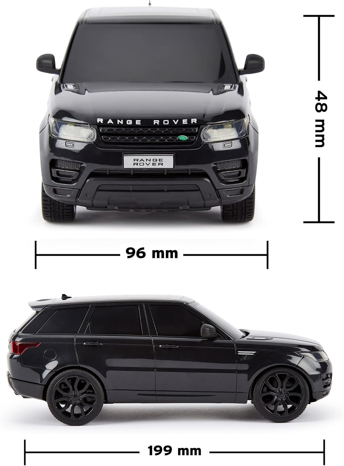 CMJ RC Cars TM Range Rover Sport 1:24 Scale Remote Control Car with LED Lights 4