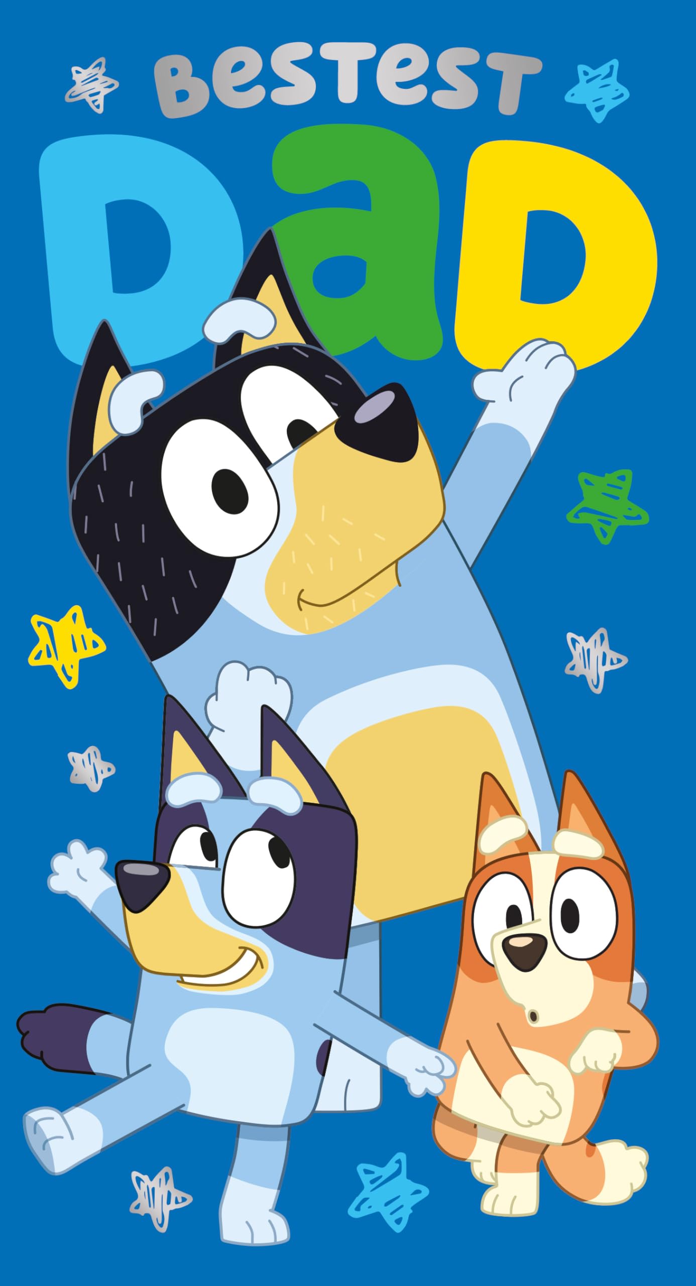 Danilo Promotions LTD Bluey Dad Birthday Card - Officially Licensed | A5 Size 1