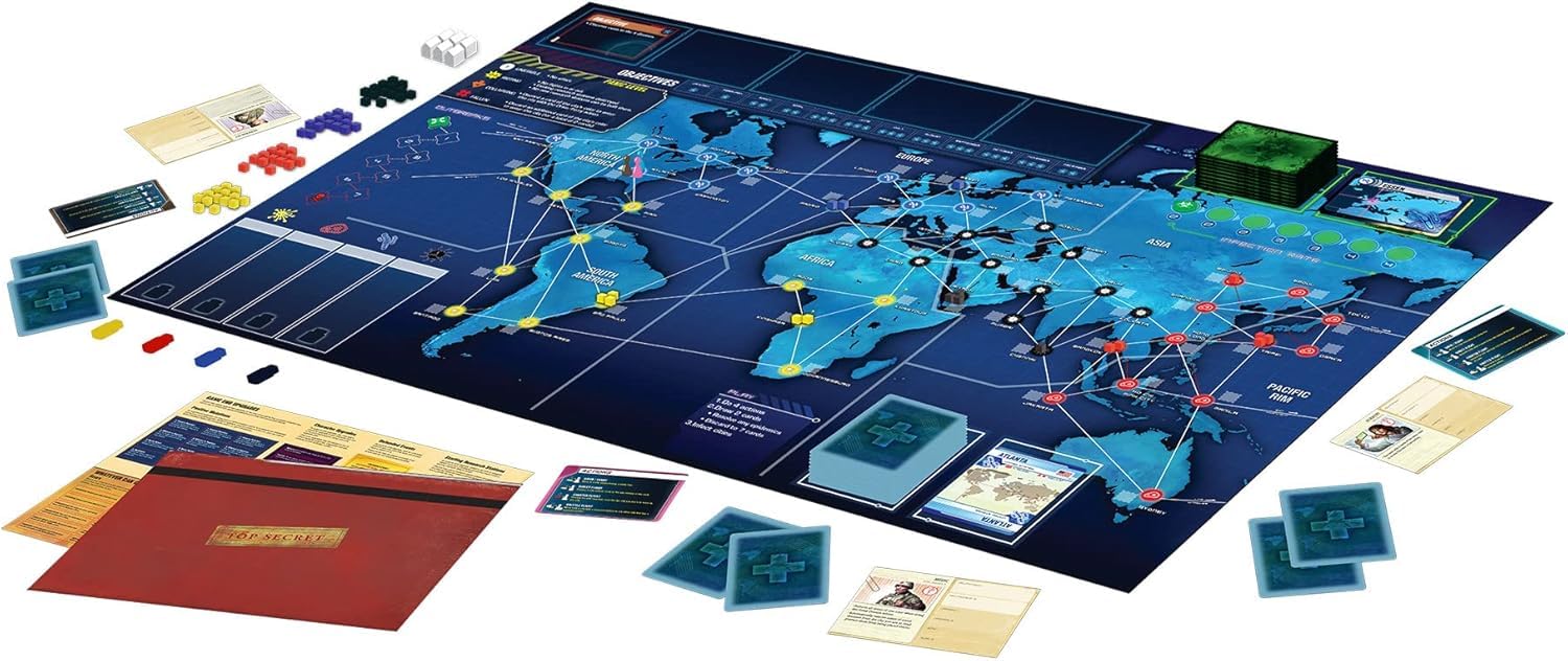 Z-Man Games Pandemic Legacy Staffel 1 Blue Edition Brettspiel