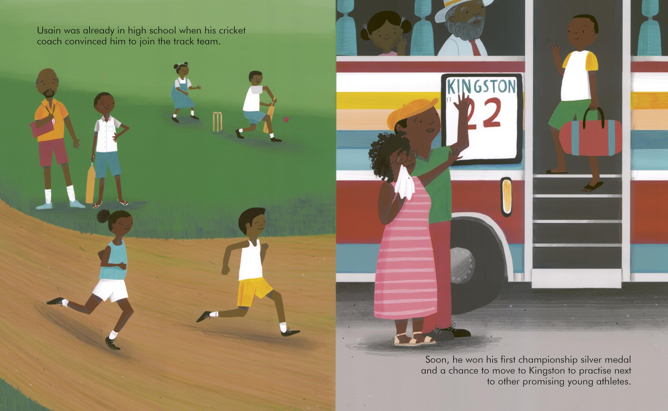 Quarto Usain Bolt (Little People, BIG DREAMS) Biography | Hardcover | Ages 6-8 4