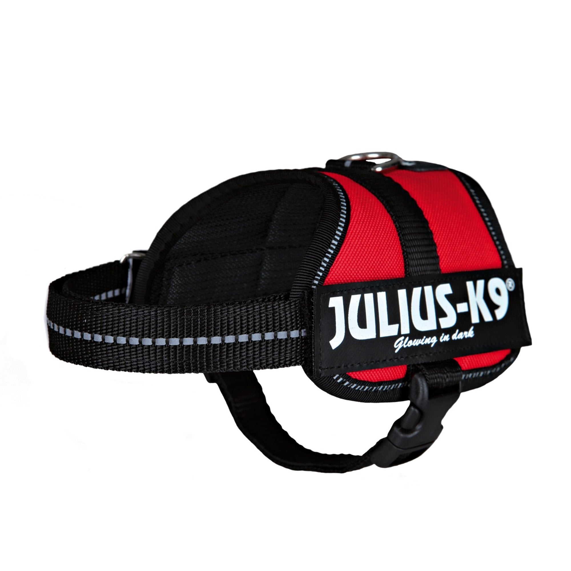 Julius-K9 Powerharness Vest Harness - Red | Size M/0 | Chest 58-76 cm