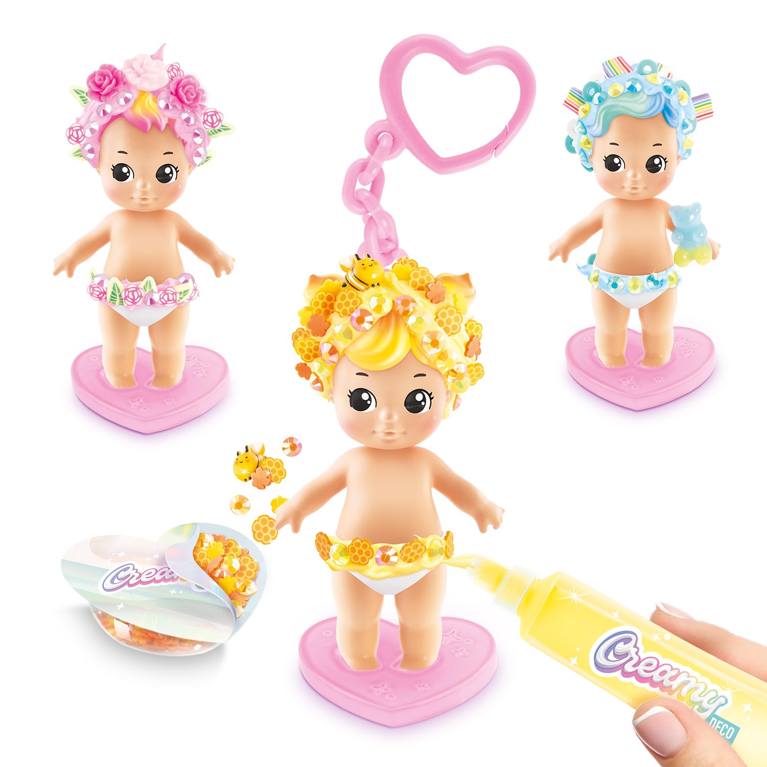Canal Toys Creamy Deco Baby Mini Collectible Surprise Blind Box | Customizable DIY Craft | Ages 6+