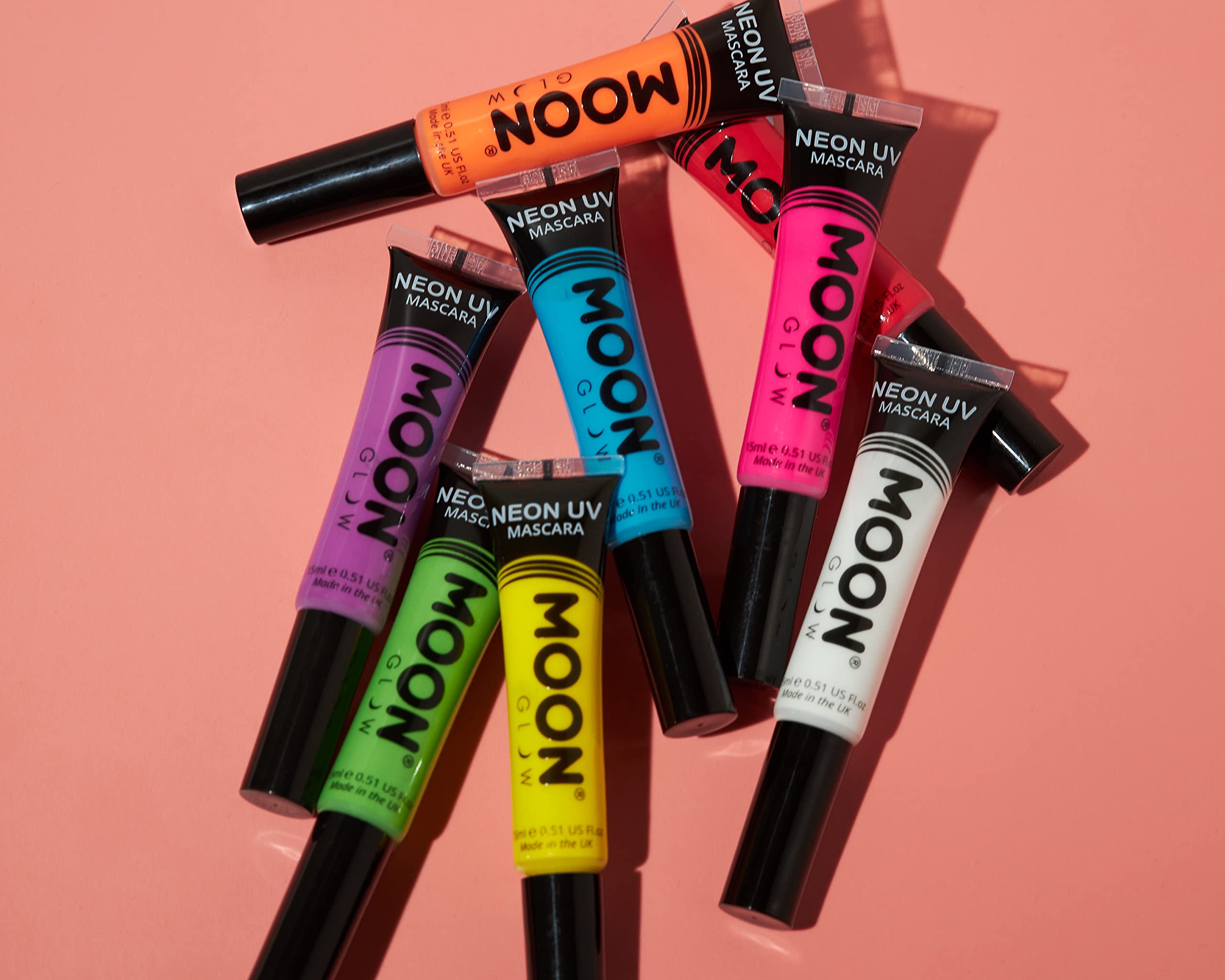 Moon Glow - Intense Neon UV Mascara (Purple, 22g) 11