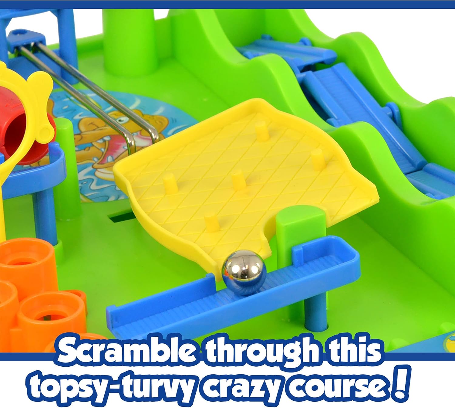 TOMY Screwball Scramble Classic Action Board Game 10