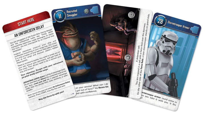 Asmodee Unlock! Star Wars The Escape Game Board Game (SWU001)