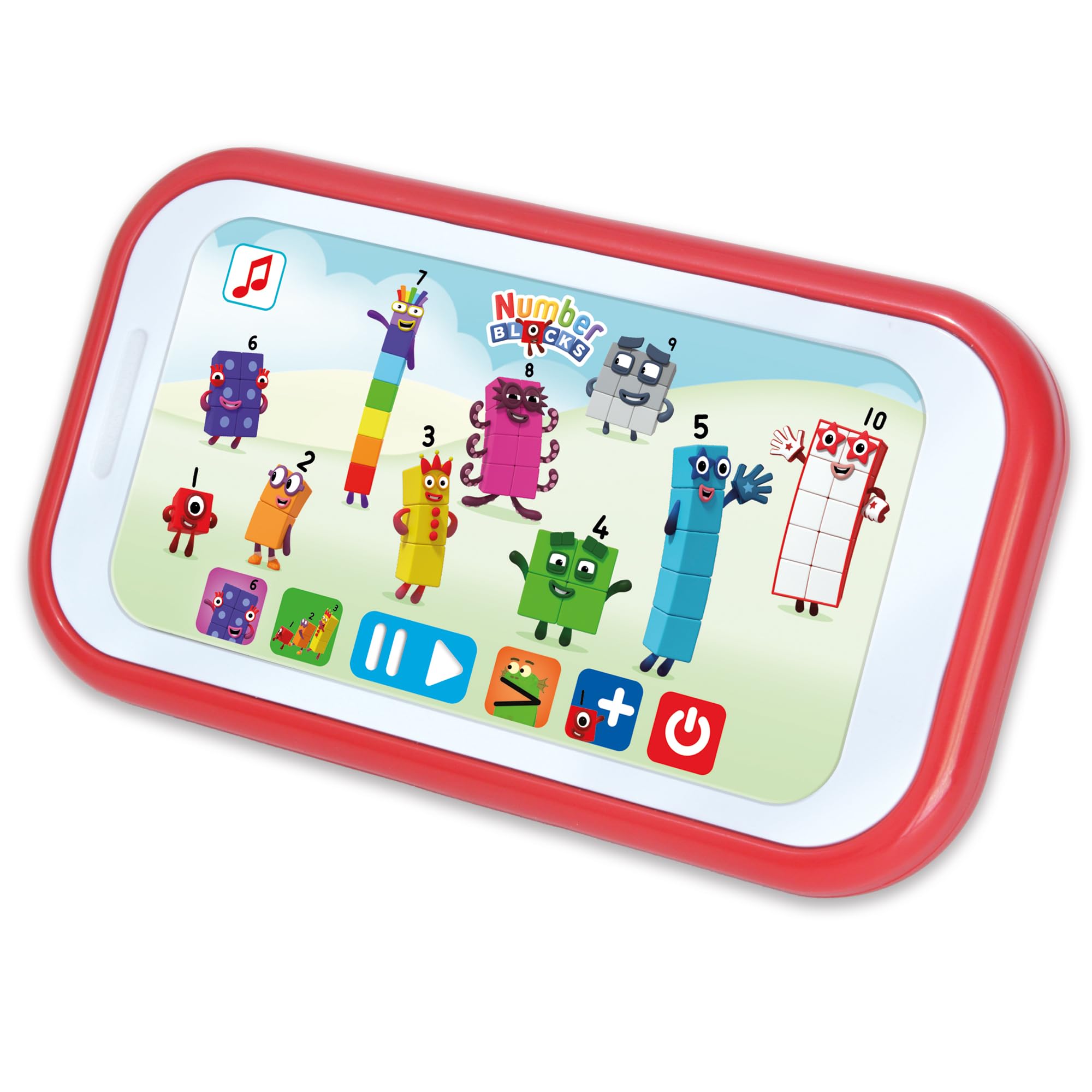 Numberblocks Mini Tablet Toy - Interactive Educational Playset for Toddlers 18 Months+