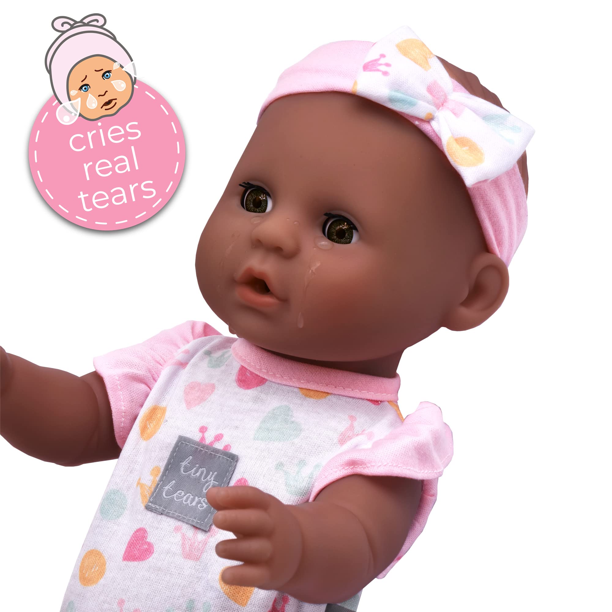 Tiny Tears Baby Classic - 38cm Crying and Wetting Doll with Sleeping Eyes | John Adams 3