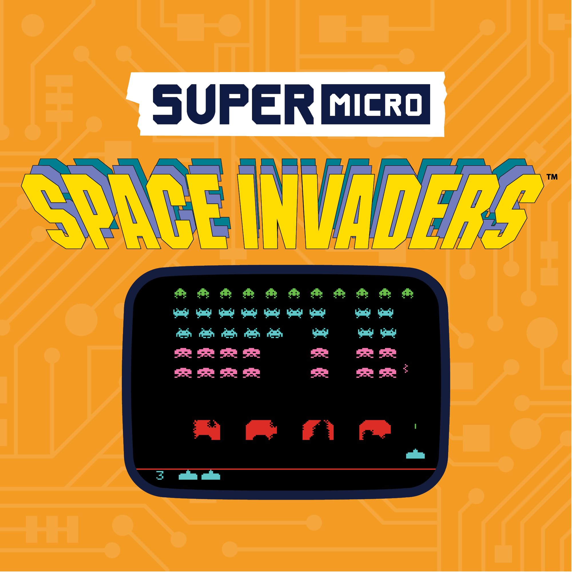 Space Invaders - Super Micro Keychain Gamer 8