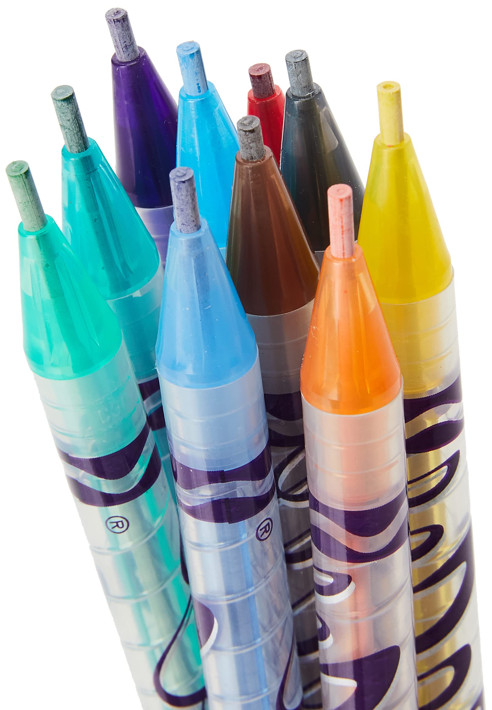 Crayola Twistables Coloured Pencils - 10 Count No-Sharpen Art Set for Kids 2