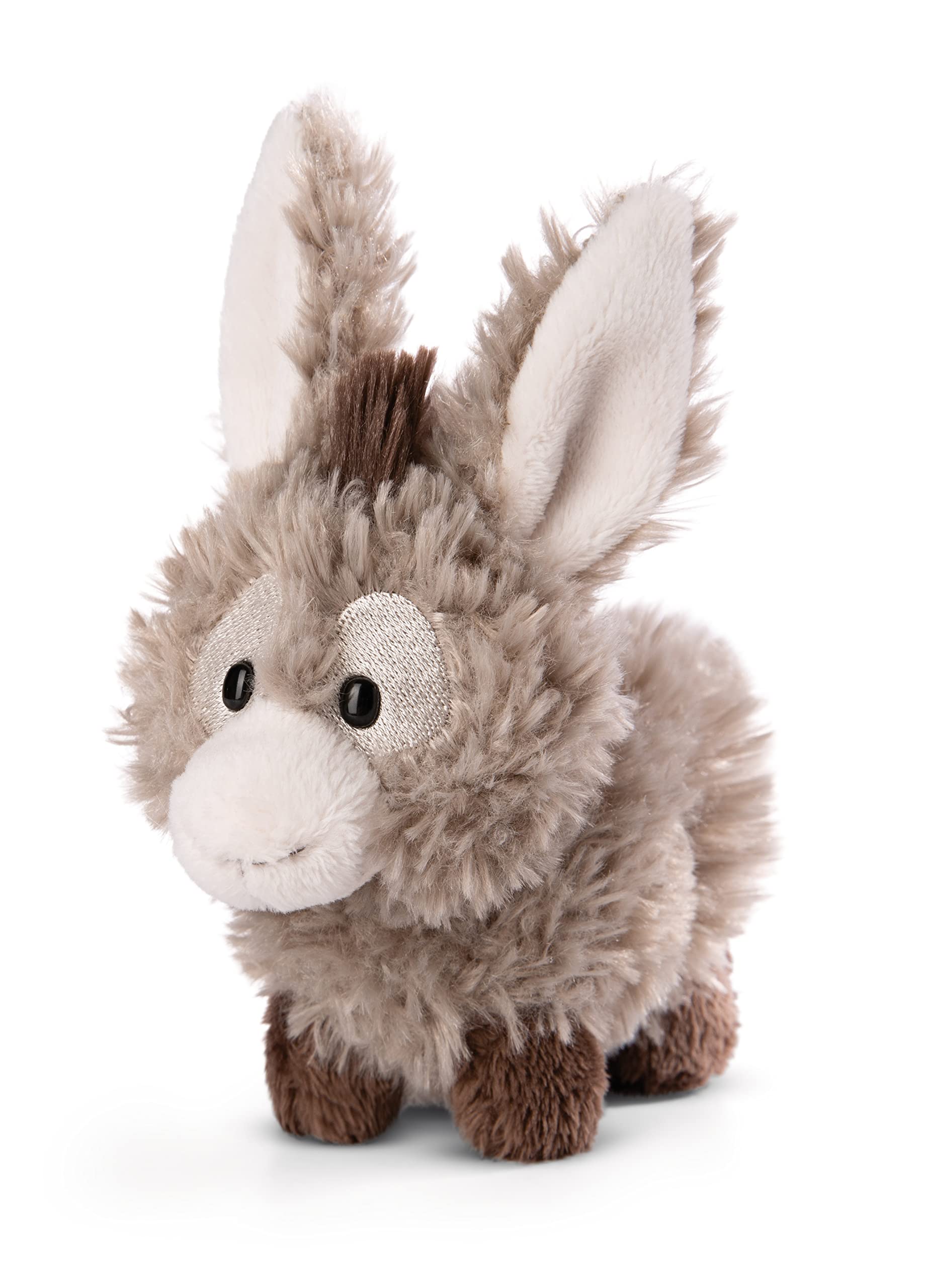NICI Donkeylee 12cm Cuddly Plush Donkey - Sustainable Farm Friends Toy 1