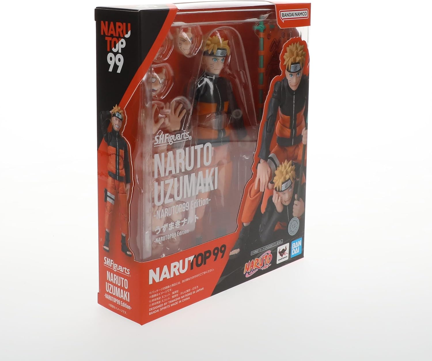 TAMASHII NATIONS Naruto Uzumaki NARUTOP99 Edition S.H.Figuarts Action Figure 3