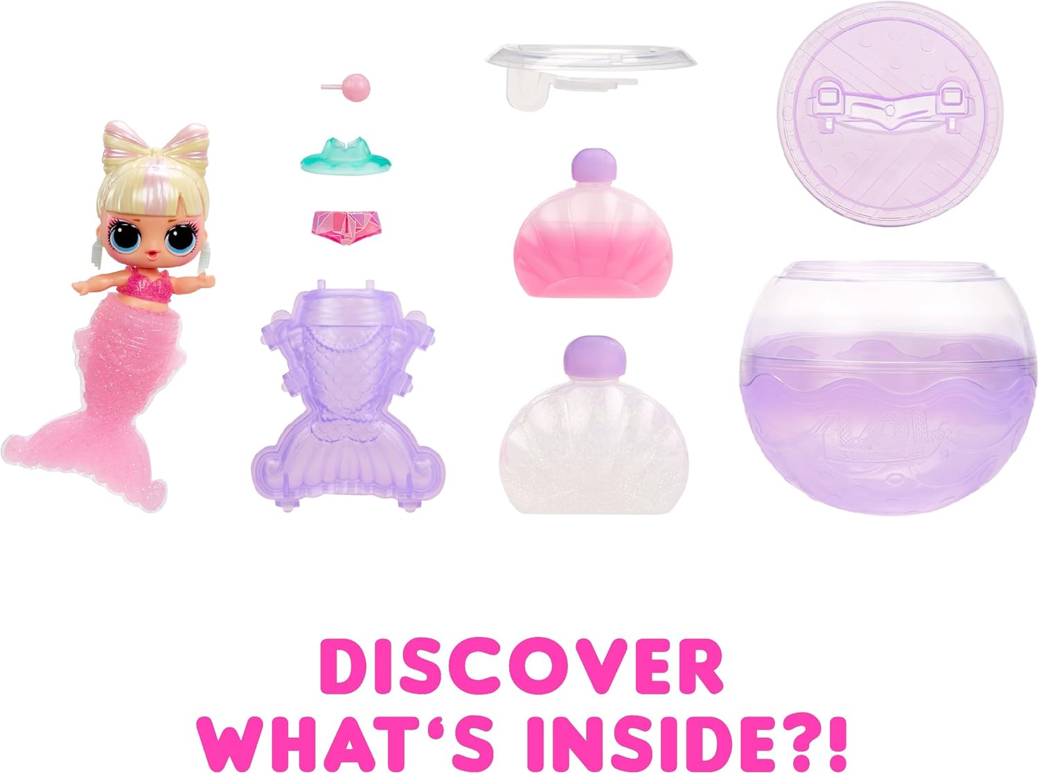 L.O.L. Surprise! Mermaids Tots - Colour Change Tail Fashion Dolls for Kids 4-8 2