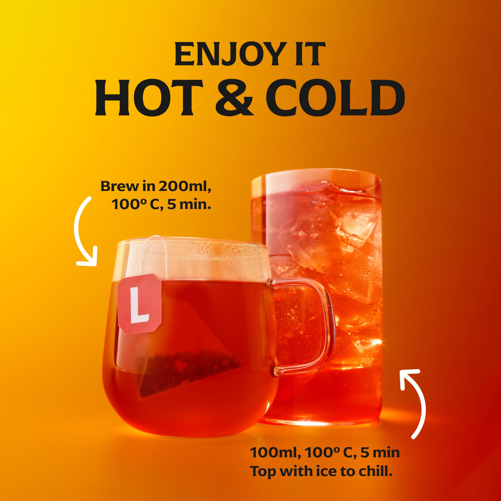 Lipton - Berry Bliss Fruit Infusion Herbal Tea Bags 13