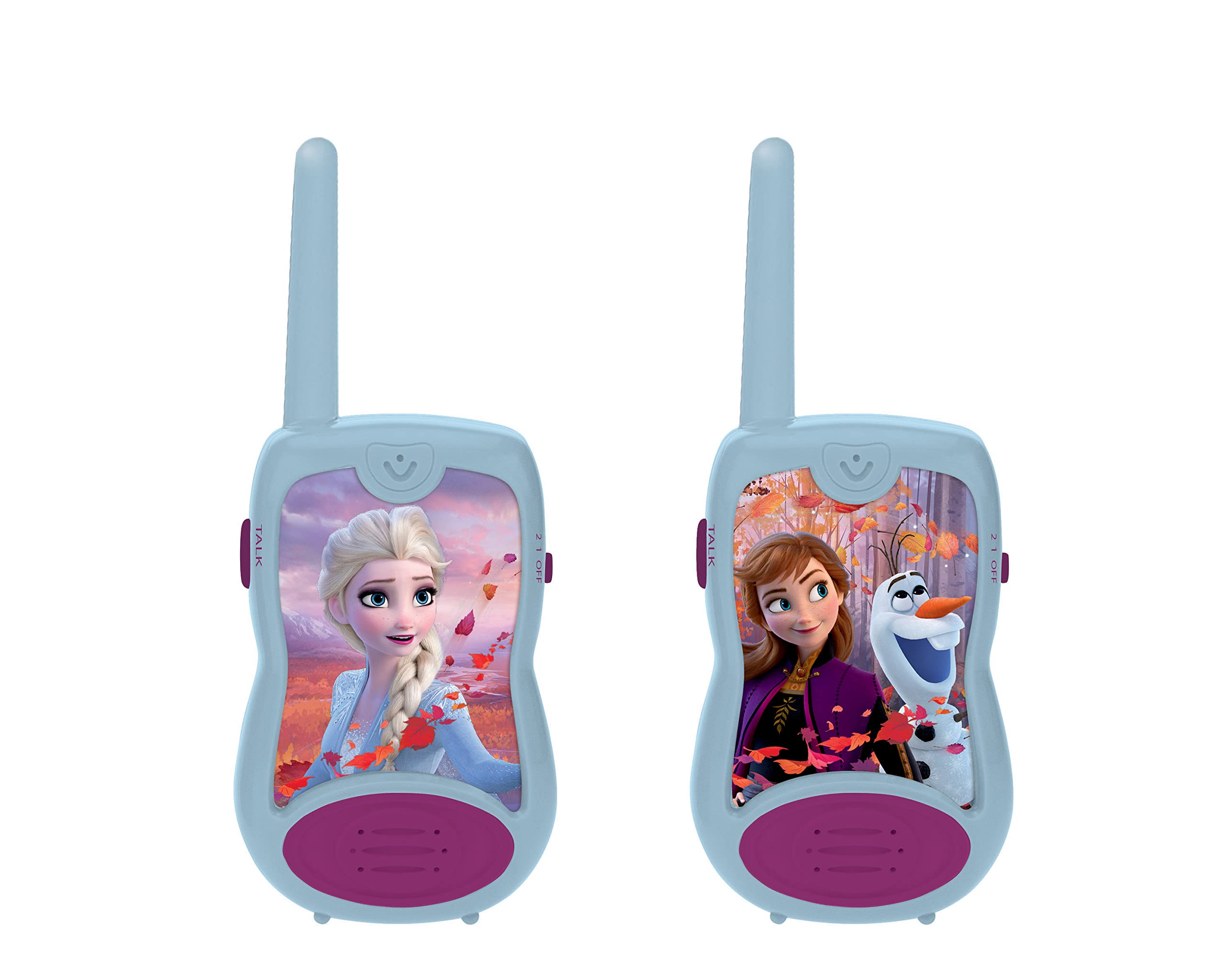 LEXIBOOK Frozen Walkie-Talkies - 2 Communication Channels | 100m Range | Ages 3-8