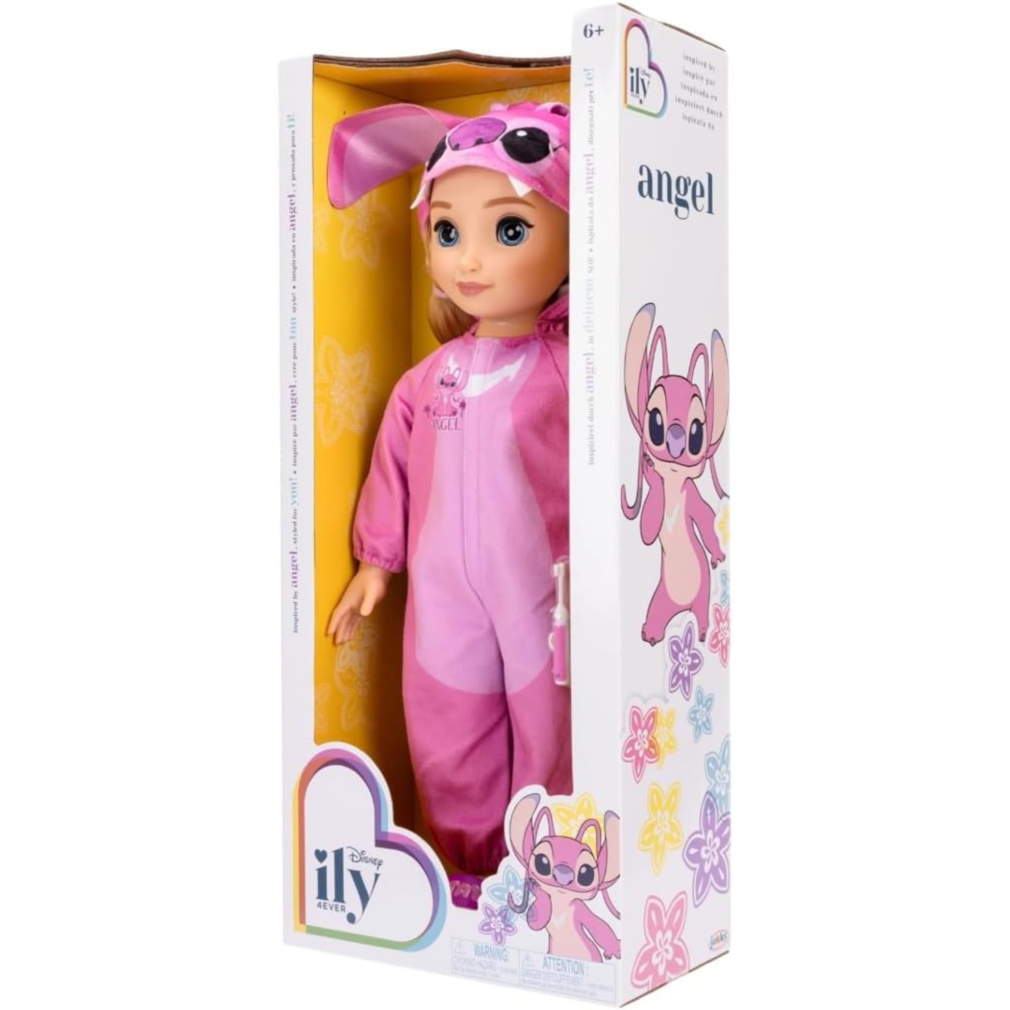 Disney iLY 4EVER Angel 18" Doll - Blonde Hair with Sleepover Outfit & Accessories 12