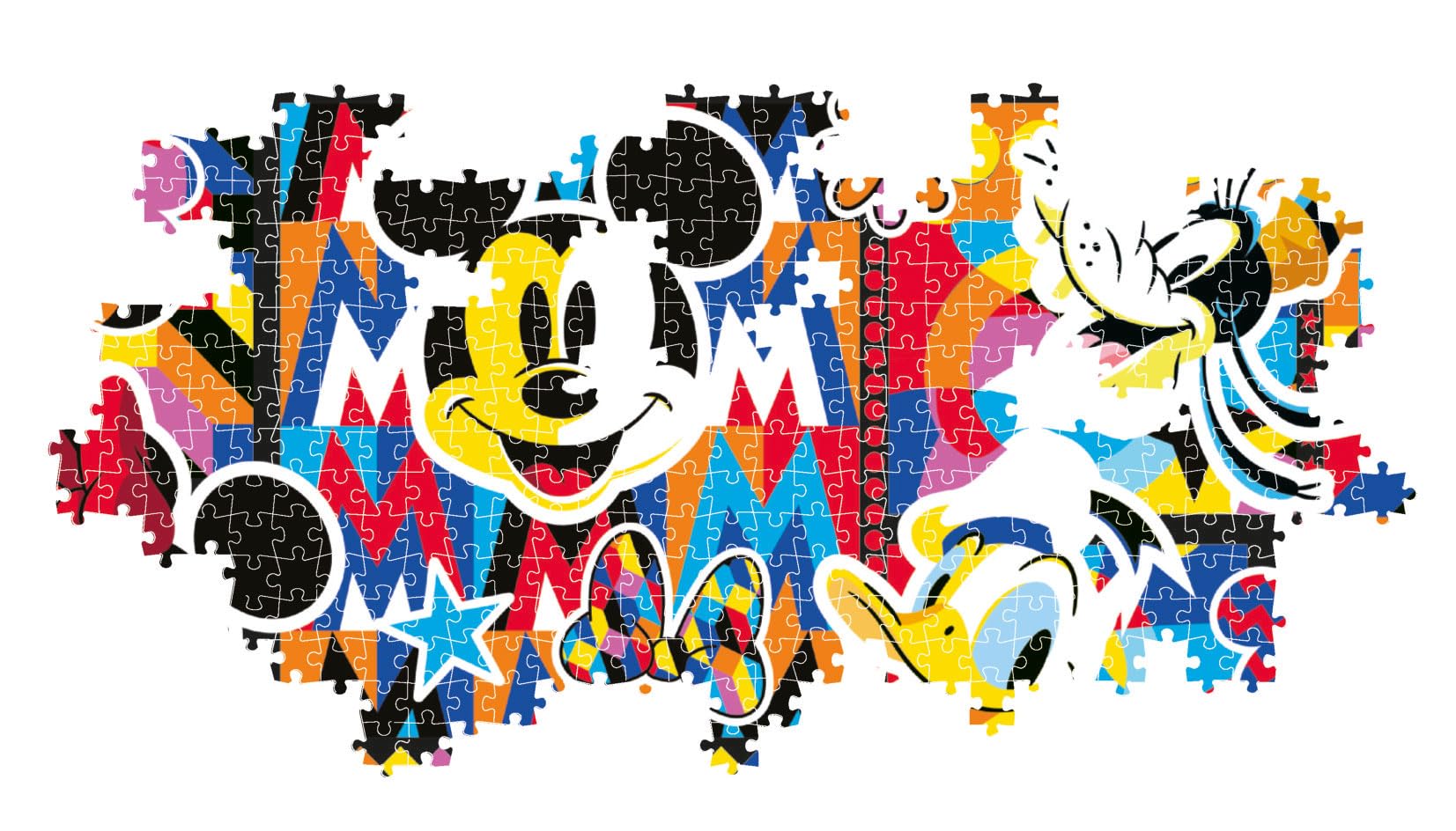 Clementoni Disney Classics Jigsaw Puzzle - 1000 Pieces | 98 x 33 cm Completed Size | Multicolor 4