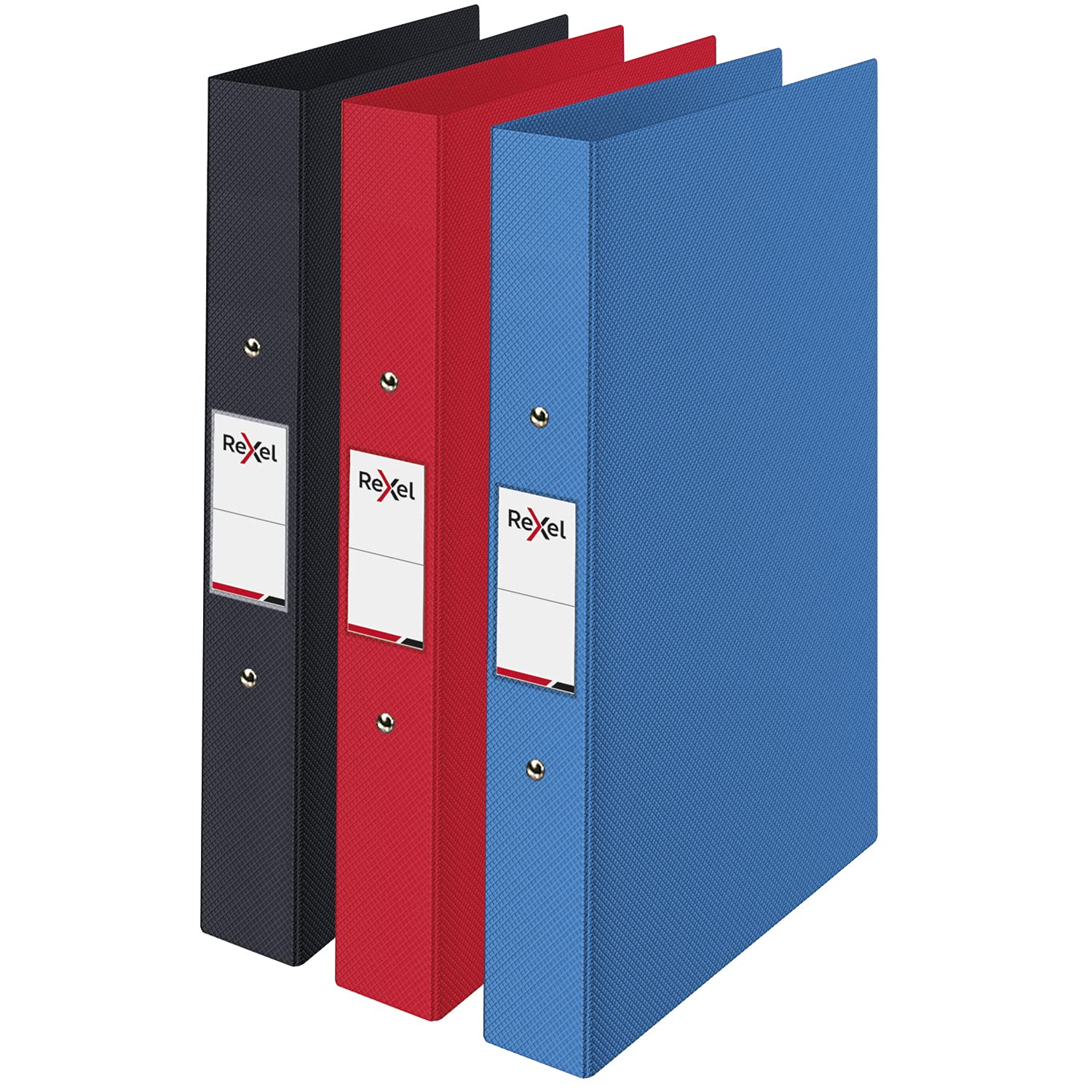 Rexel Choices A4 O-Ring Binder - 25mm Spine, 190 Sheet Capacity | Polypropylene | Assorted Colors