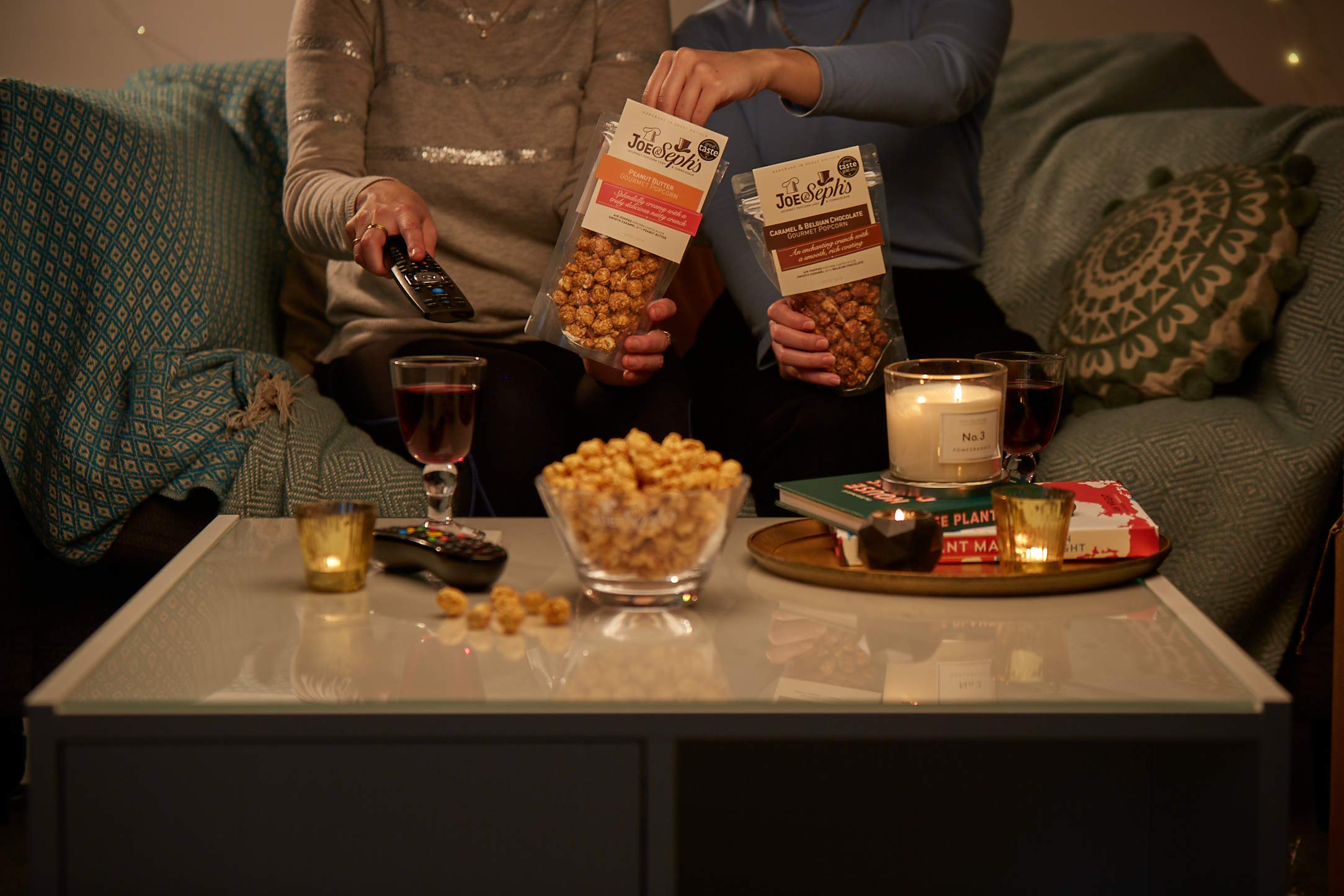 Joe & Seph's Double Chocolate Popcorn (80g) - Gourmet Air-Popped Snack 3