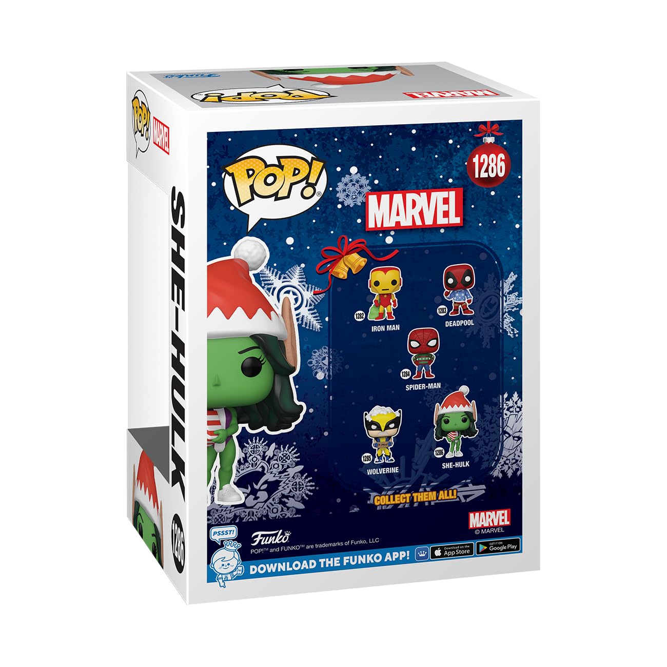 Funko Marvel Holiday She-Hulk - 3.75 Inch Collectible Vinyl Figure | Multicolor | Vinyl 3