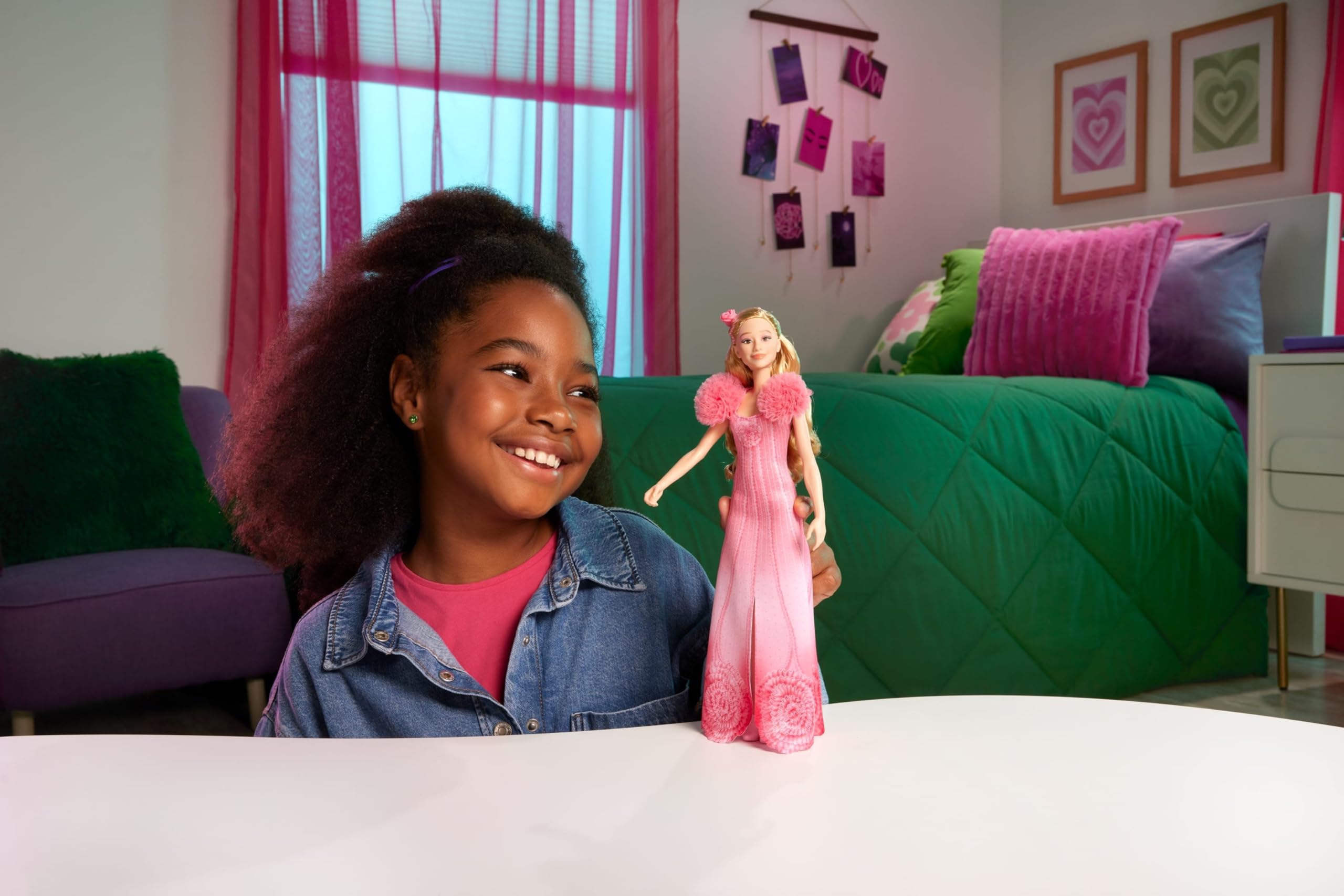 Singing Glinda Fashion Doll - Posable with Movie-Inspired Design, Ages 4-12 3