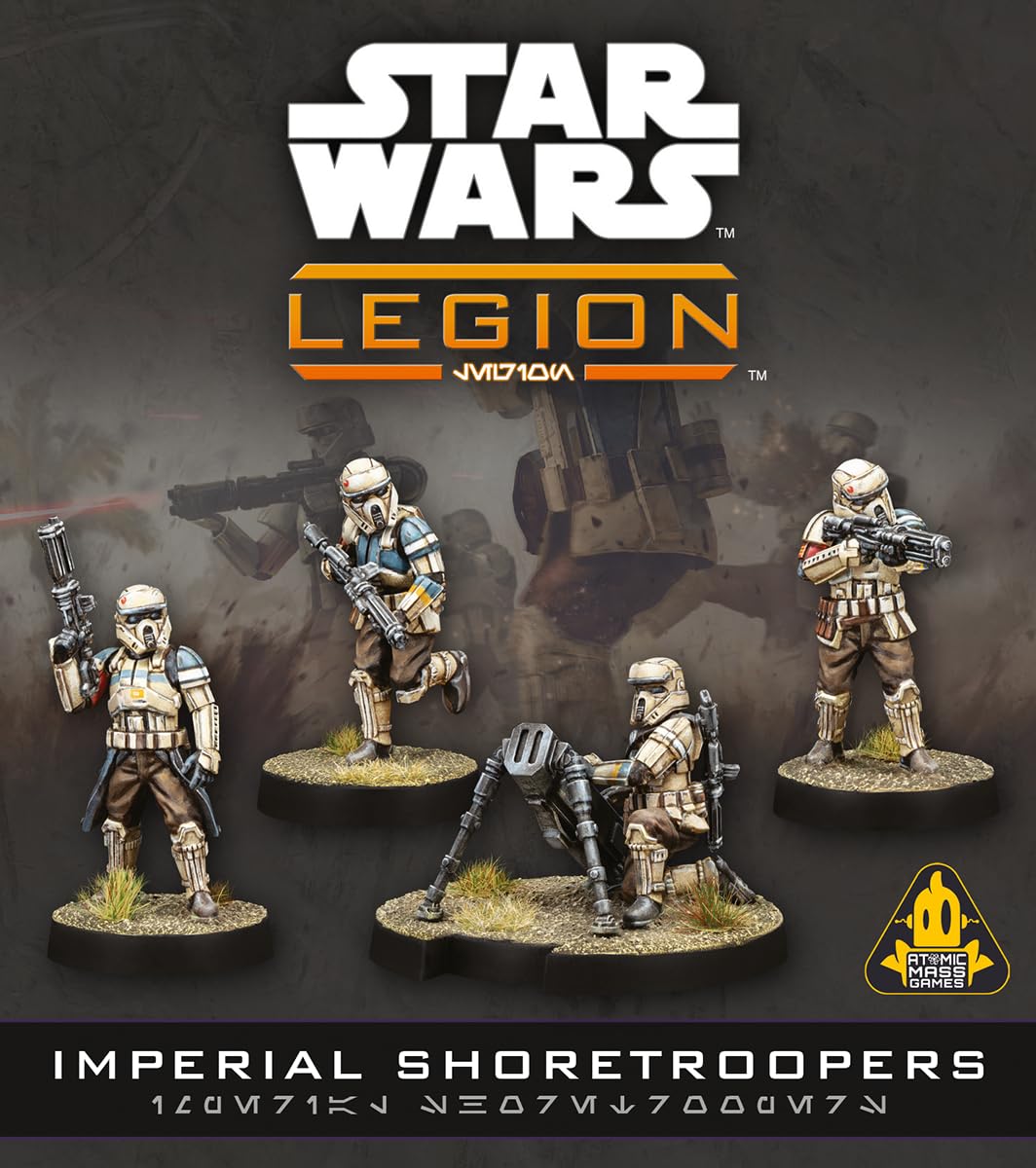 Asmodee Star Wars: Legion - Imperial Shoretroopers Miniatures Game Expansion | 11 Miniatures | 2 Players 1