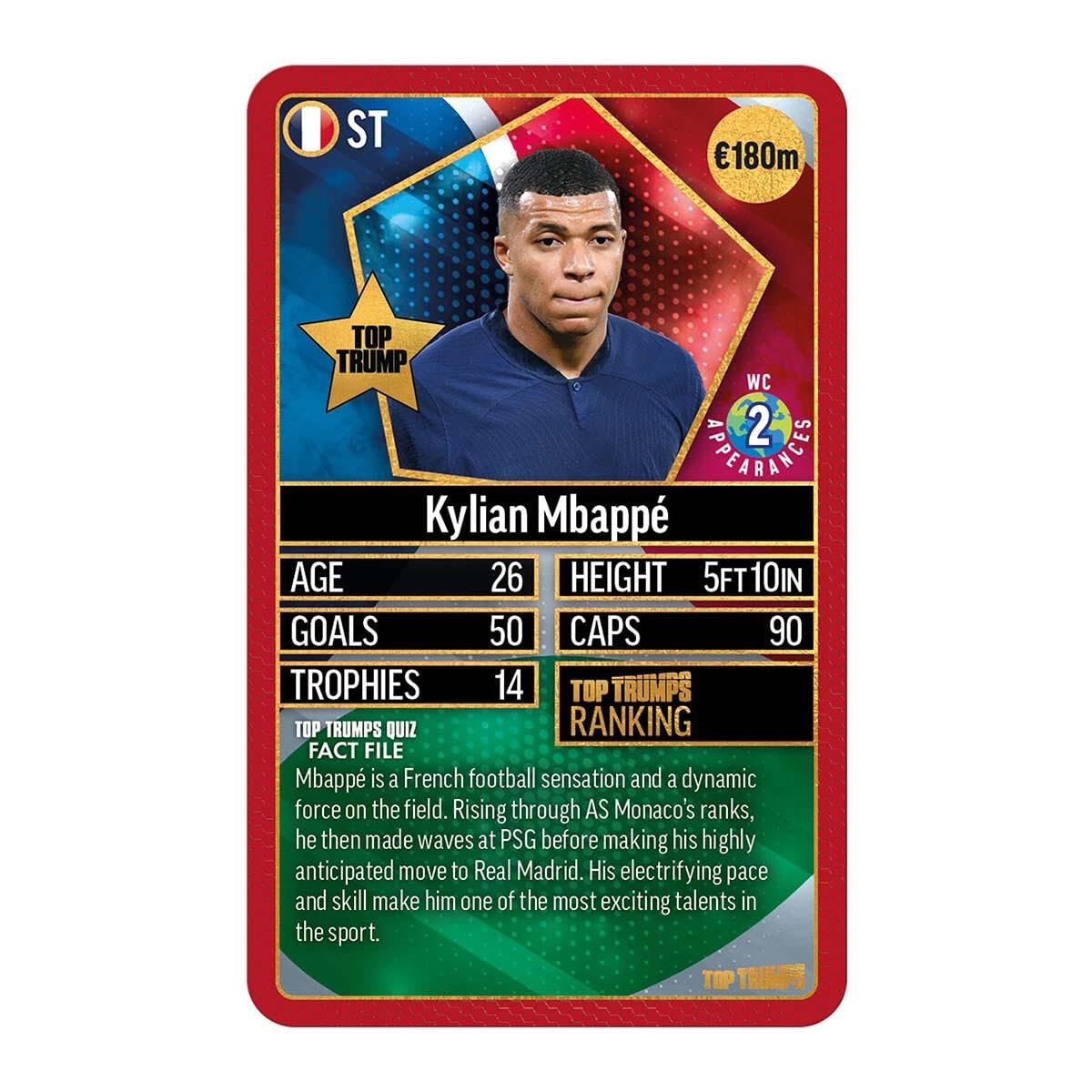 Top Trumps World Football Stars Top 200 Card Game - Chrome Red Pack | Unisex Children 4