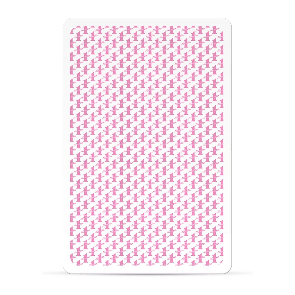 Waddingtons Number 1 Playing Cards Linen Finish Pink Edition 6