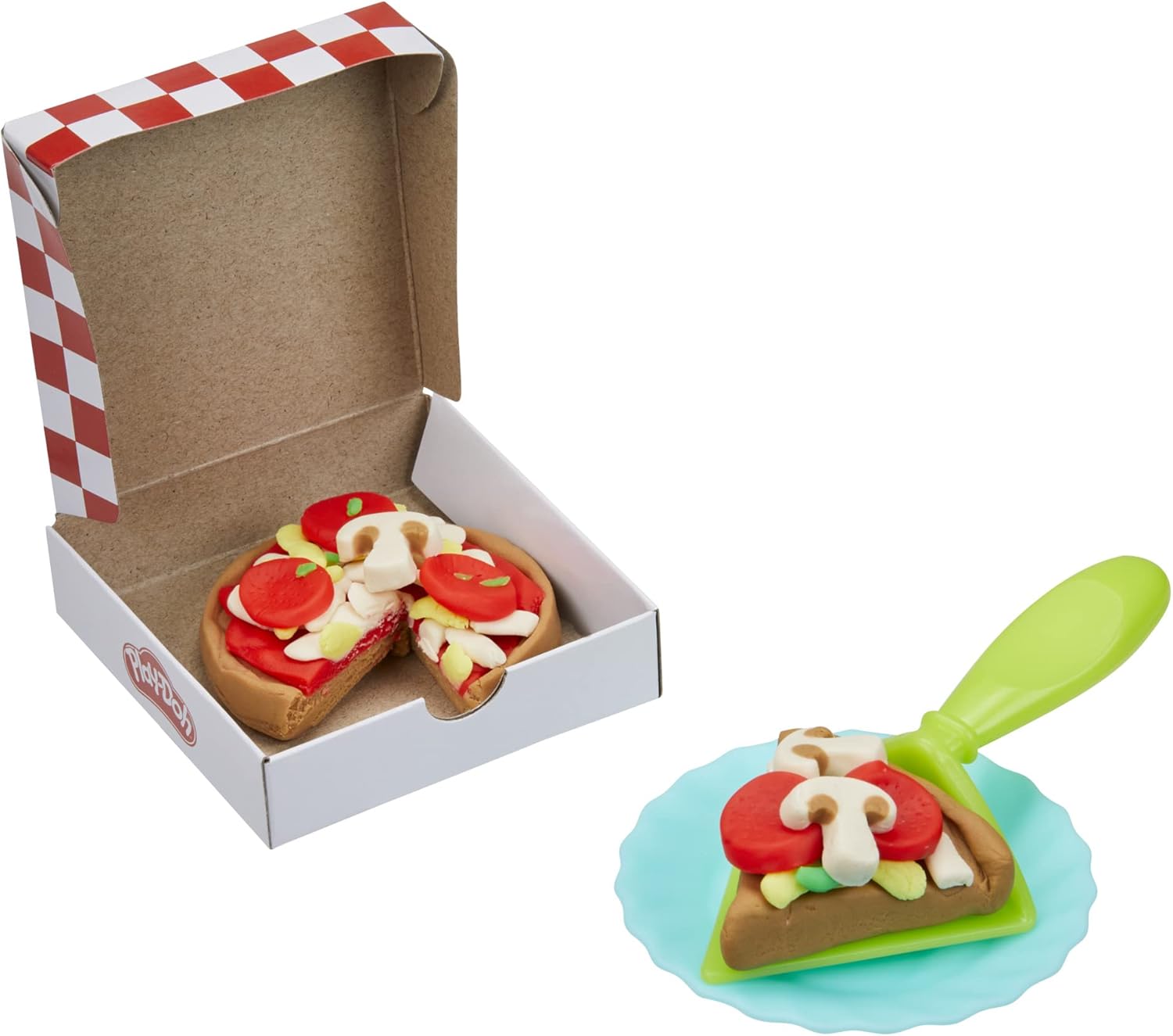 Play-Doh Kitchen Creations Pizza Oven Playset - 6 Colors & 8 Tools for Kids 3+ 6
