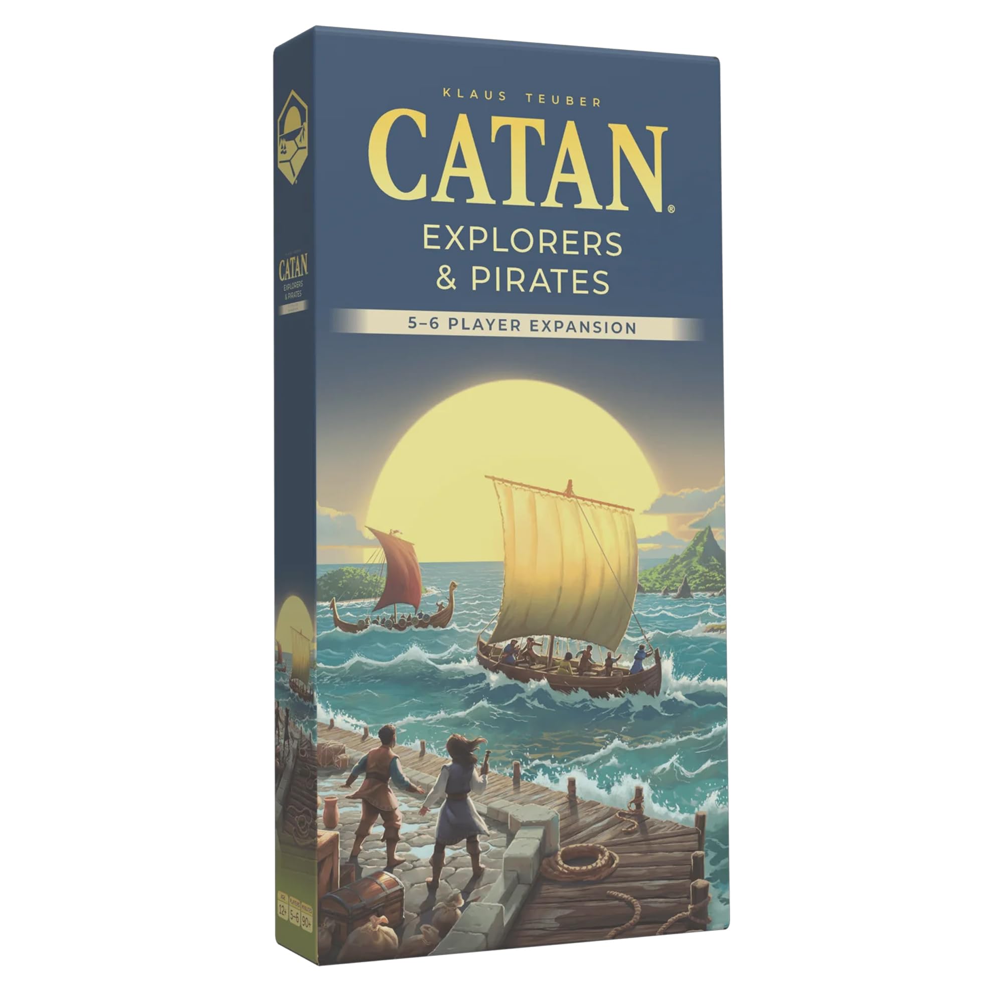 CATAN Explorers & Pirates Expansion - 6th Edition | Board Game for 5-6 Players | Ages 12+ | 60 Min 1