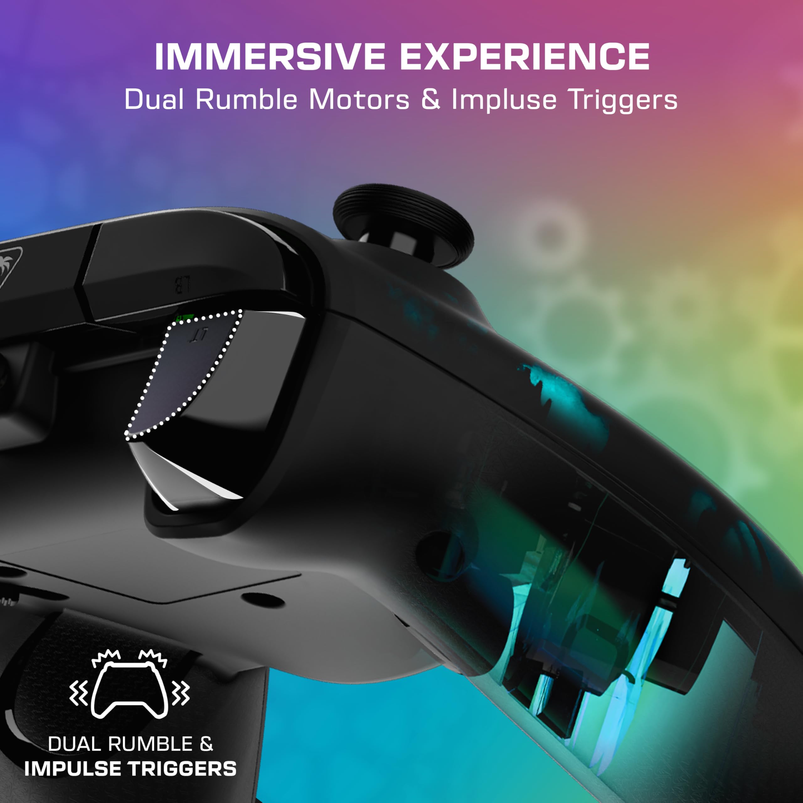 Turtle Beach Afterglow Ignite Time Machine Wired RGB Gaming Controller for Xbox and PC 3