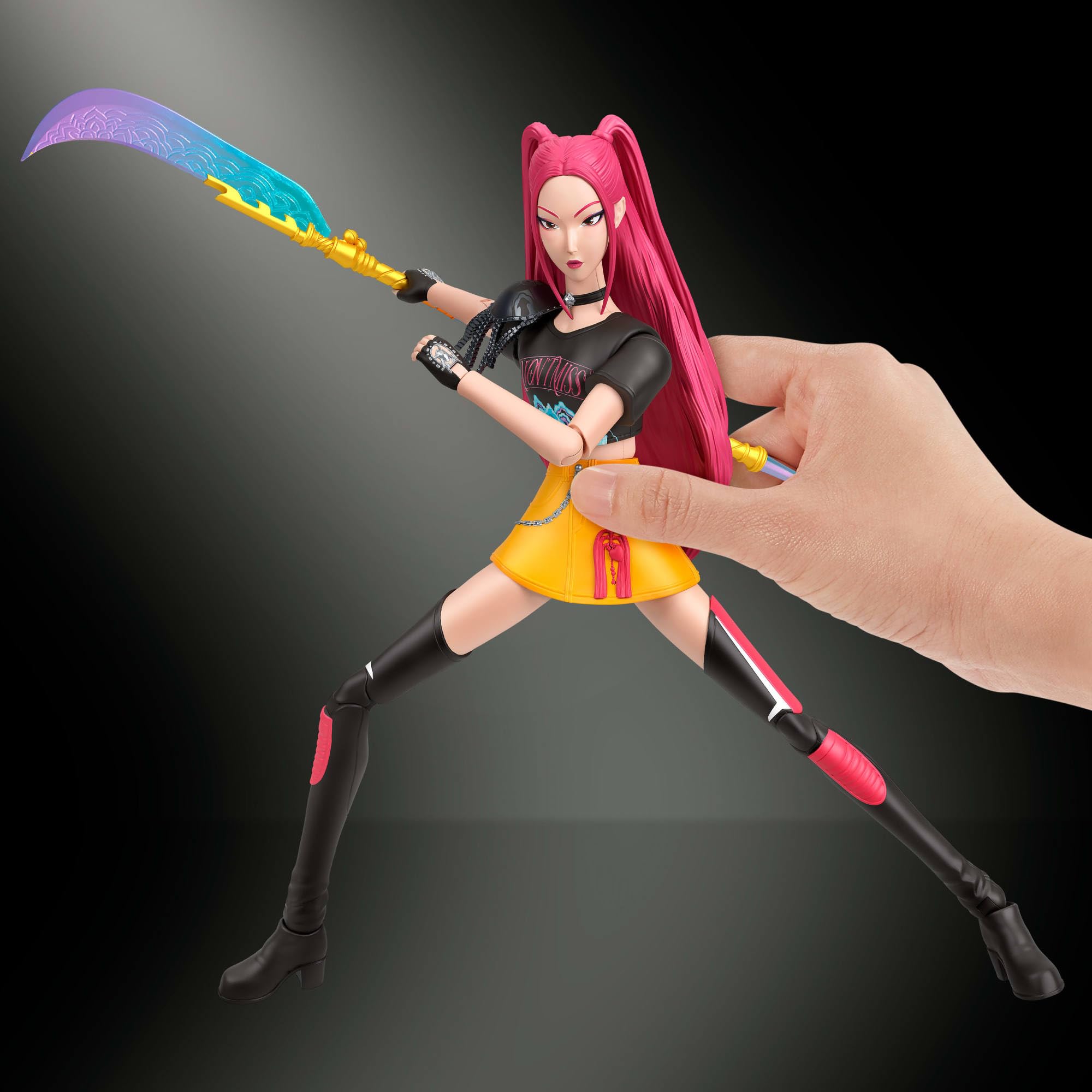 Mattel KPop Demon Hunters Mira Action Figure - 6-Inch Scale, 18 Points of Articulation, Ages 4+